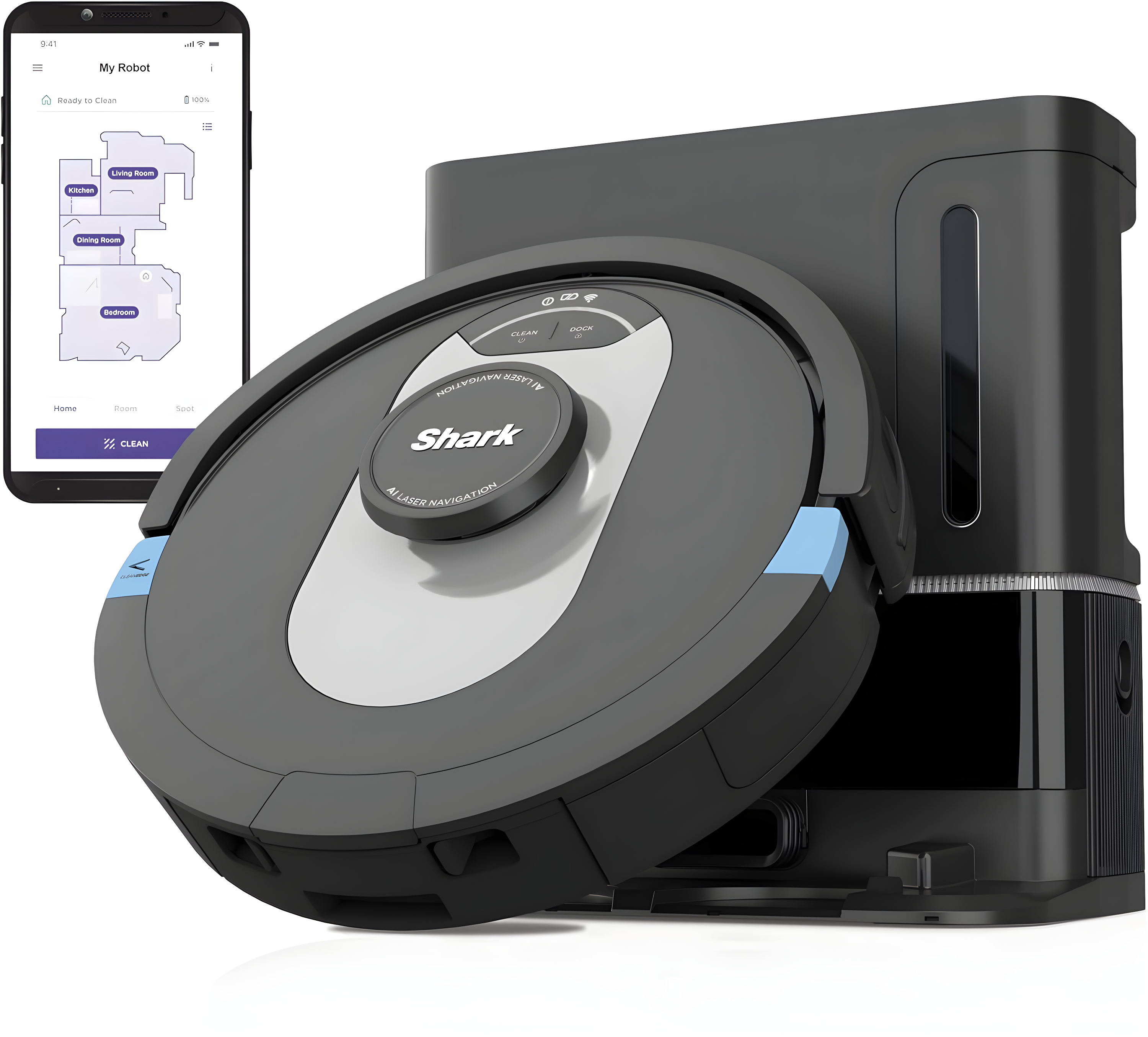 Shark AI Ultra Robot Vacuum with XL HEPA Self-Empty Base