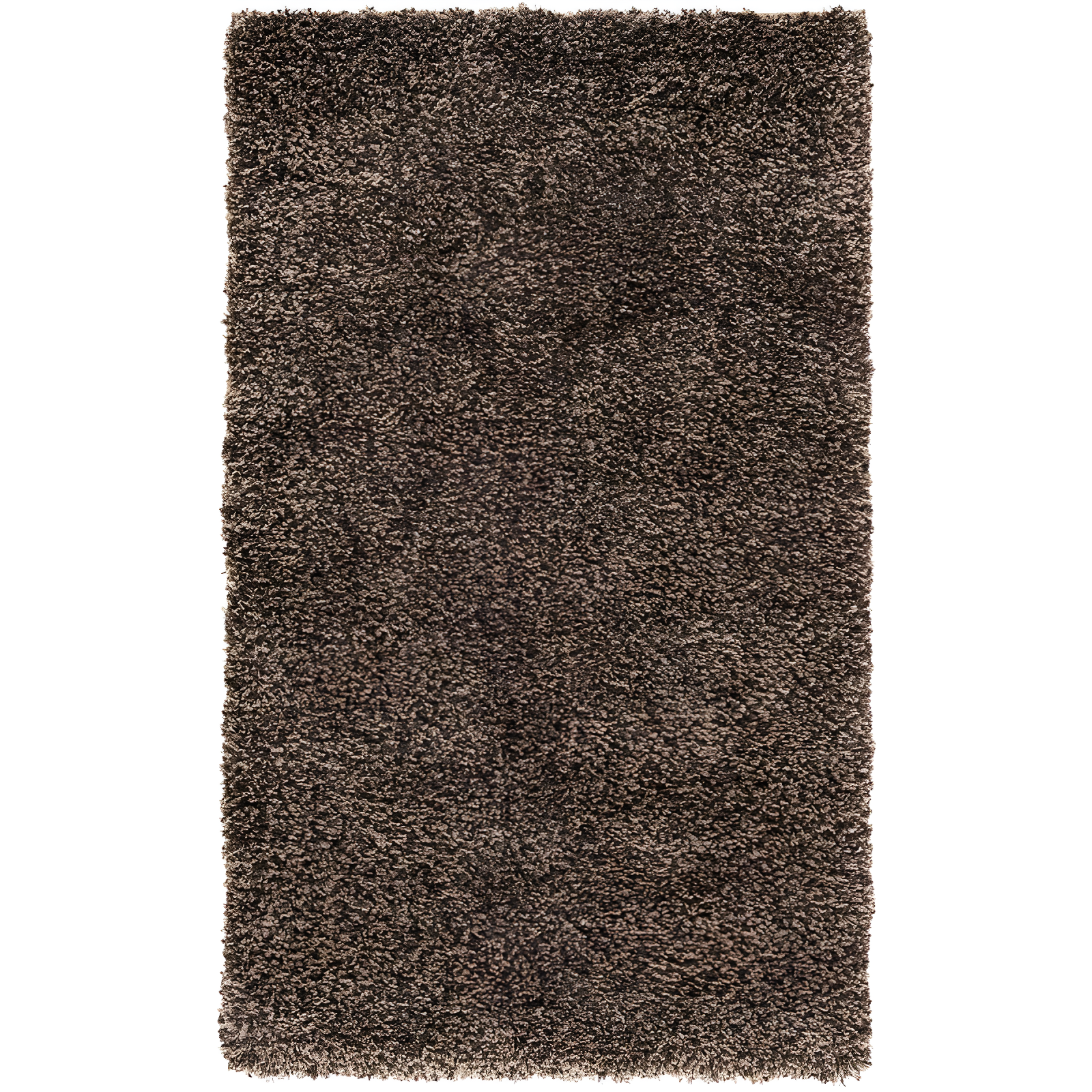 Shag SG151 Power Loomed Indoor Area Rug - Mushroom - 4'x6' - Safavieh.