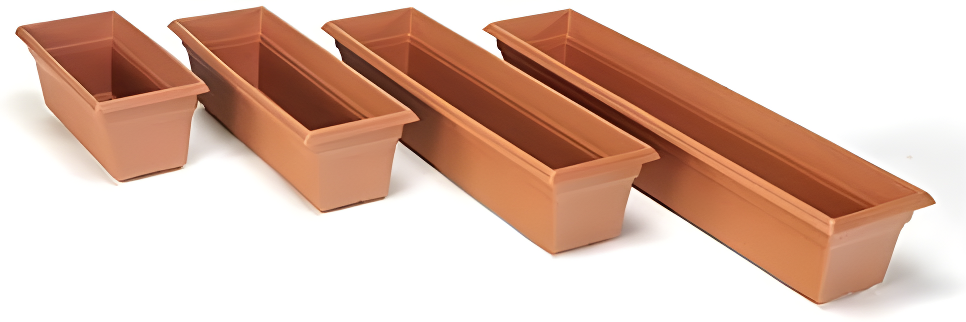 Root & Vessel Countryside Flower Box, Terra, 24"