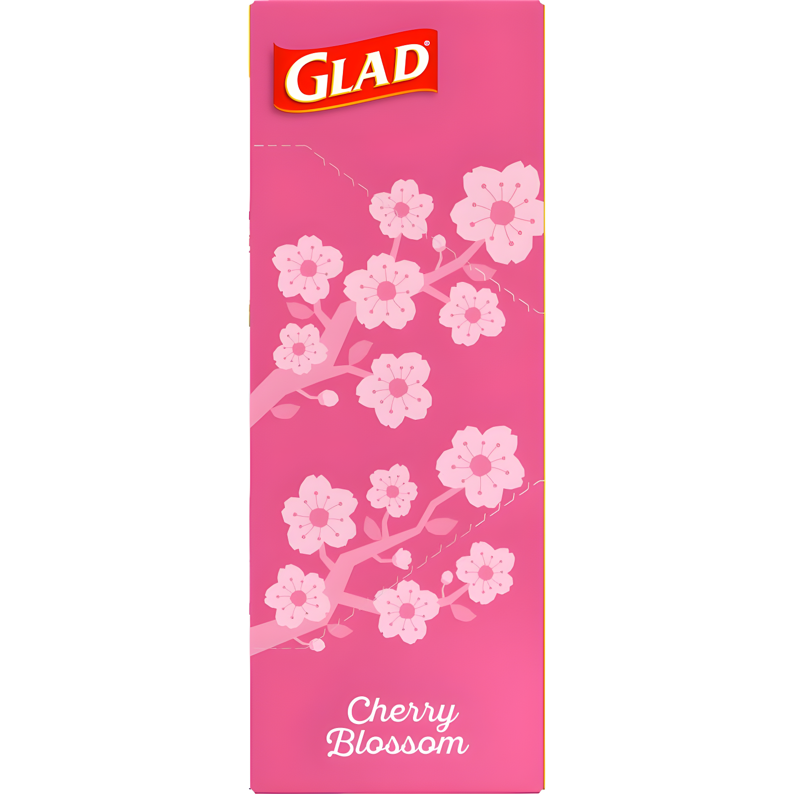 Glad Small Drawstring Trash Bags - Cherry Blossom - 34ct/4gal