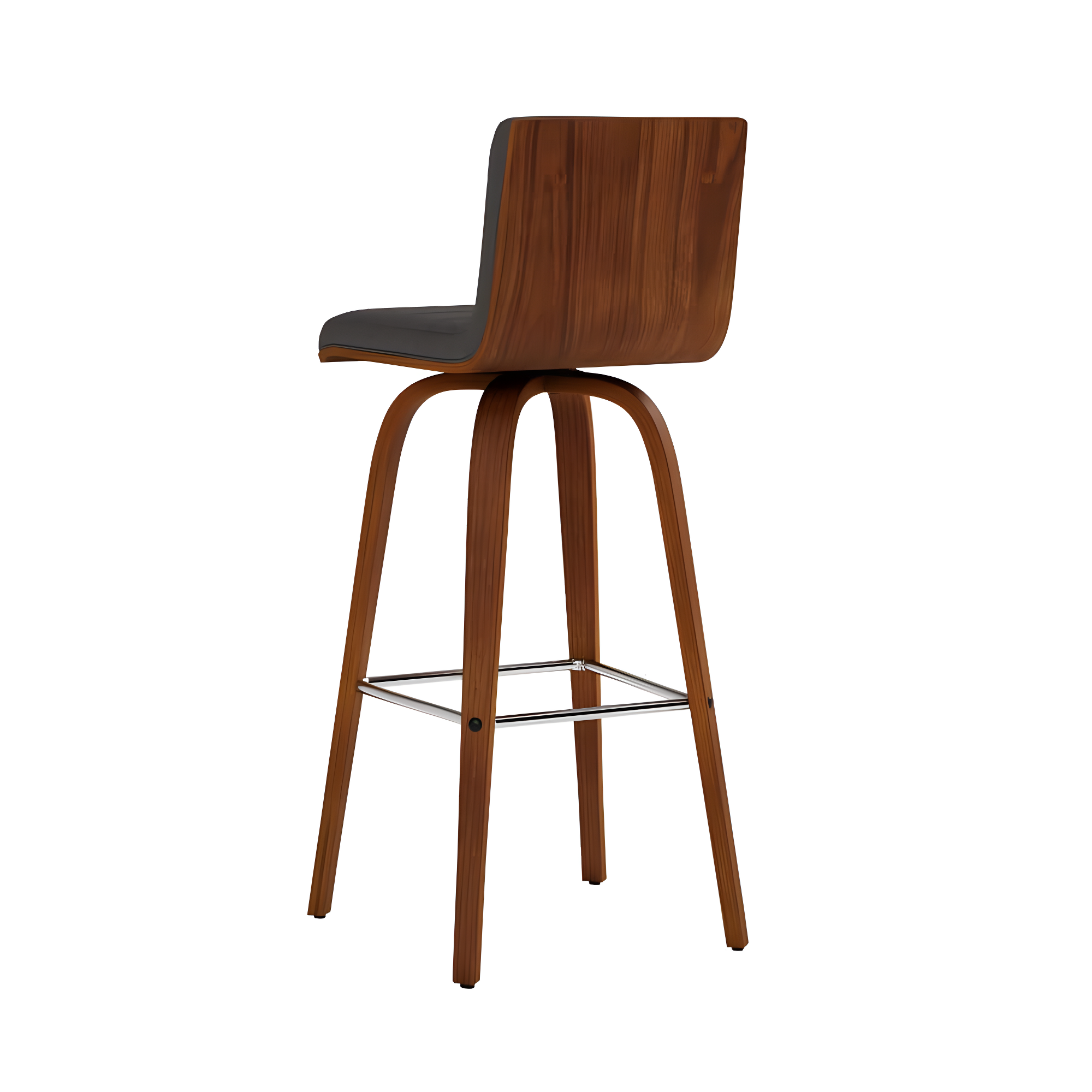 30" Vienna Faux Leather Barstool - Armen Living