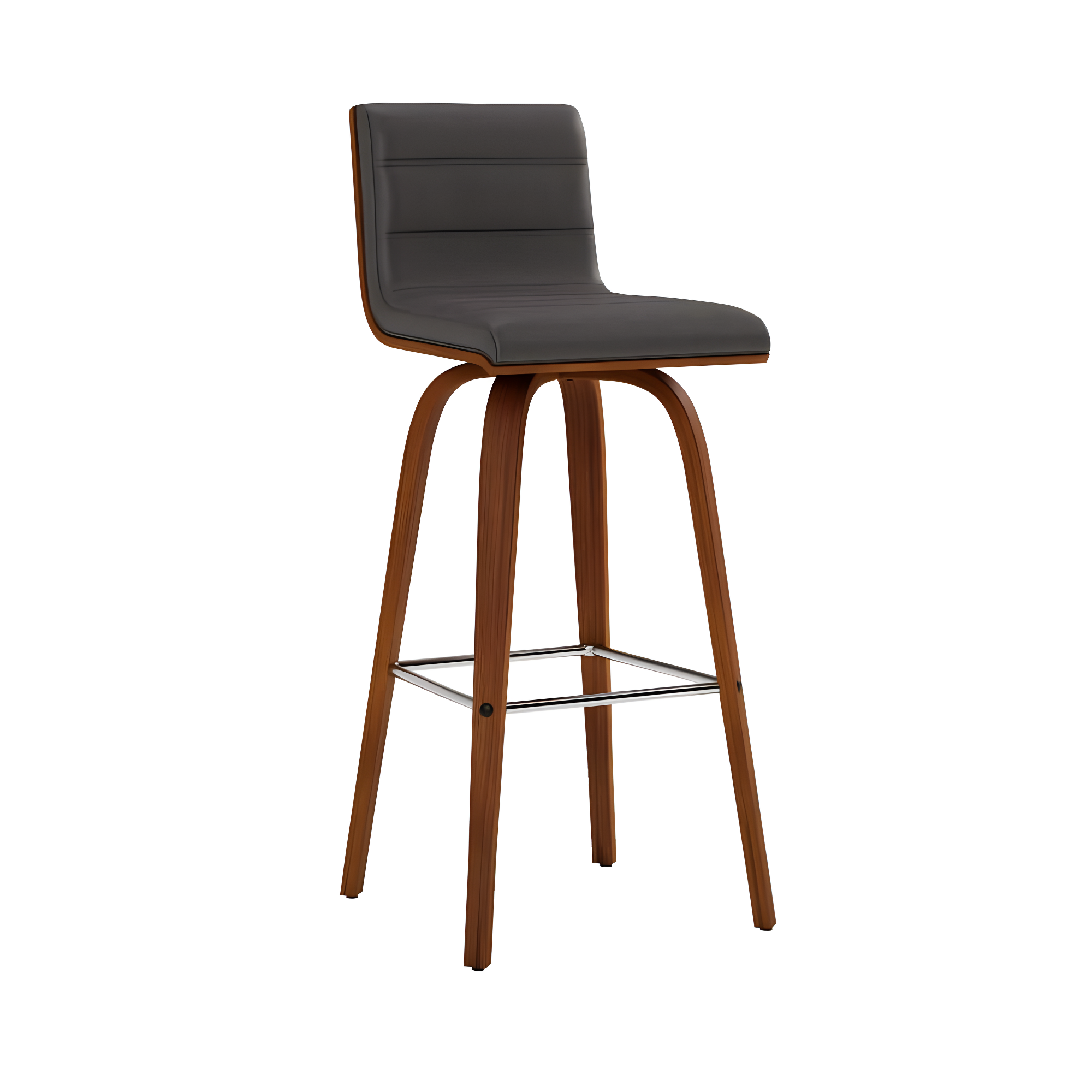 30" Vienna Faux Leather Barstool - Armen Living