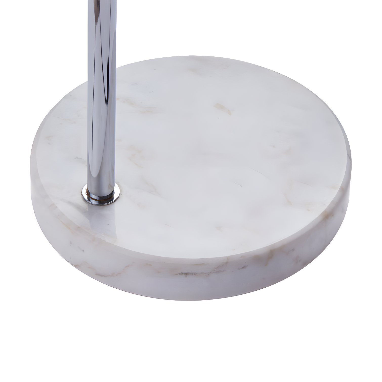 Wrought Studio™ Perlis 66.93" Arc Floor Lamp with Solid Marble Base