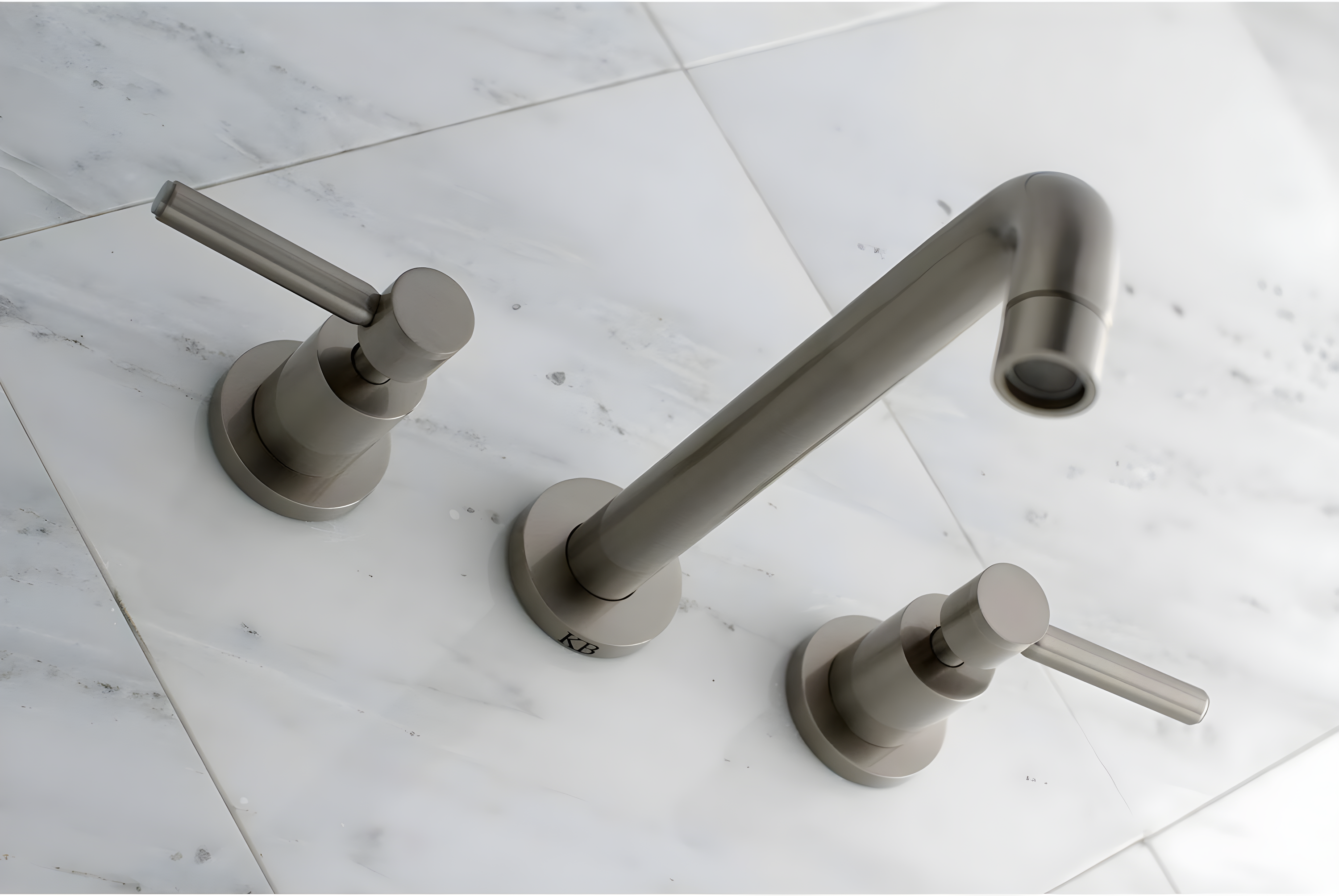 Kingston Brass KS8028DL Kingston Brass Concord Two-Handle 3-Hole Wall Mount Roman Tub Faucet
