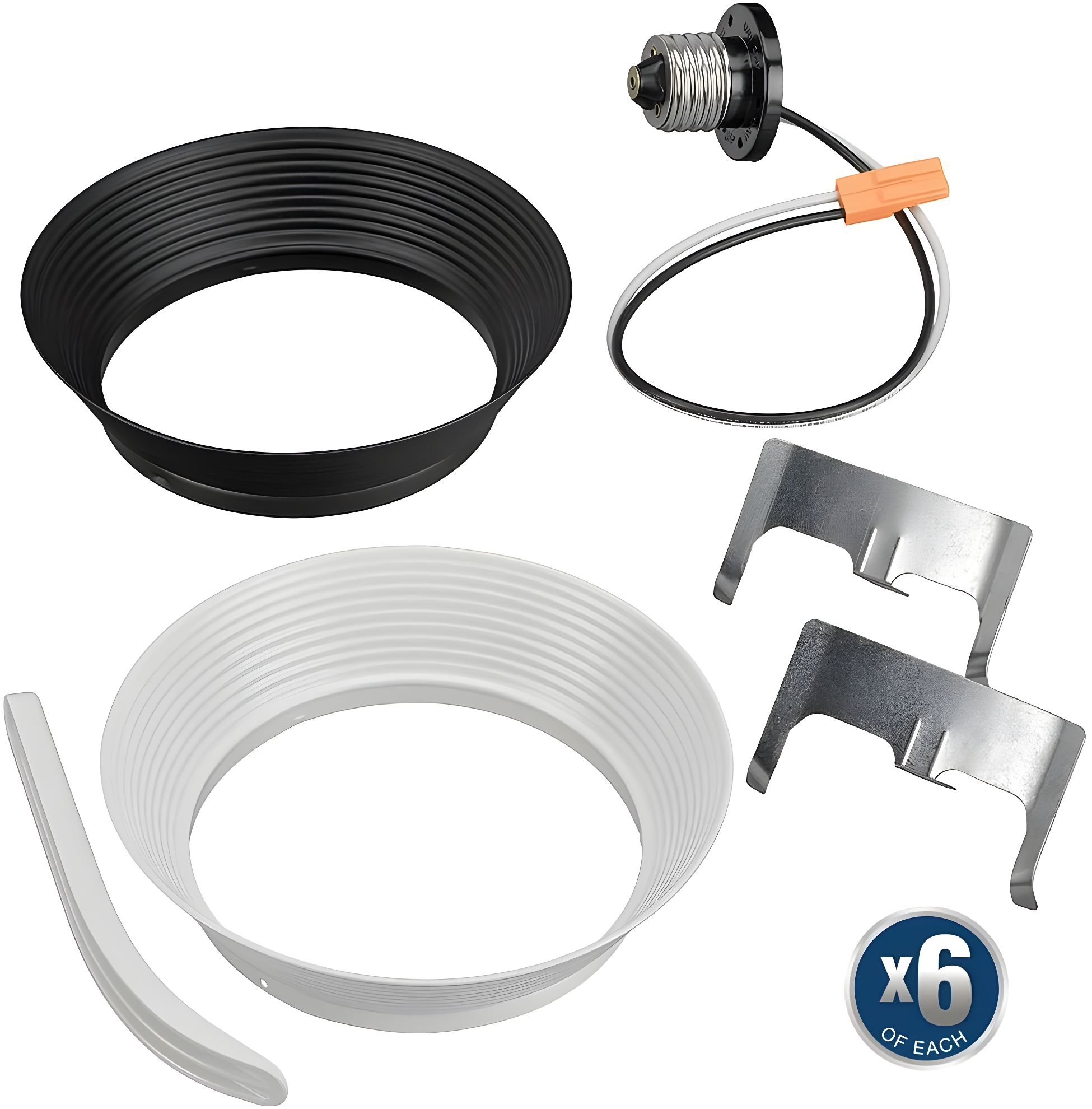 Commercial Electric 4" Lumen/Color Select LED Recessed Downlight Retro Fit Trim