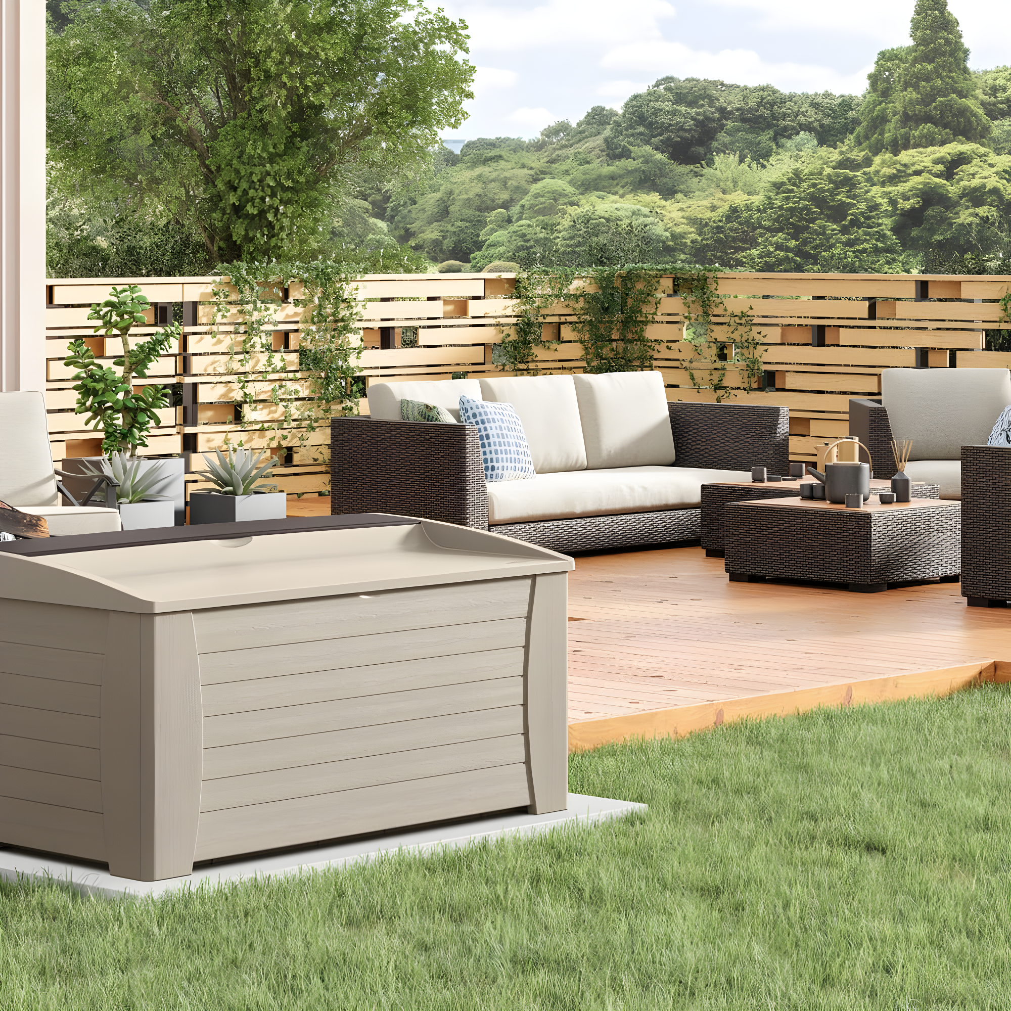 Suncast Suncast 127 Gallon Resin Deck Box