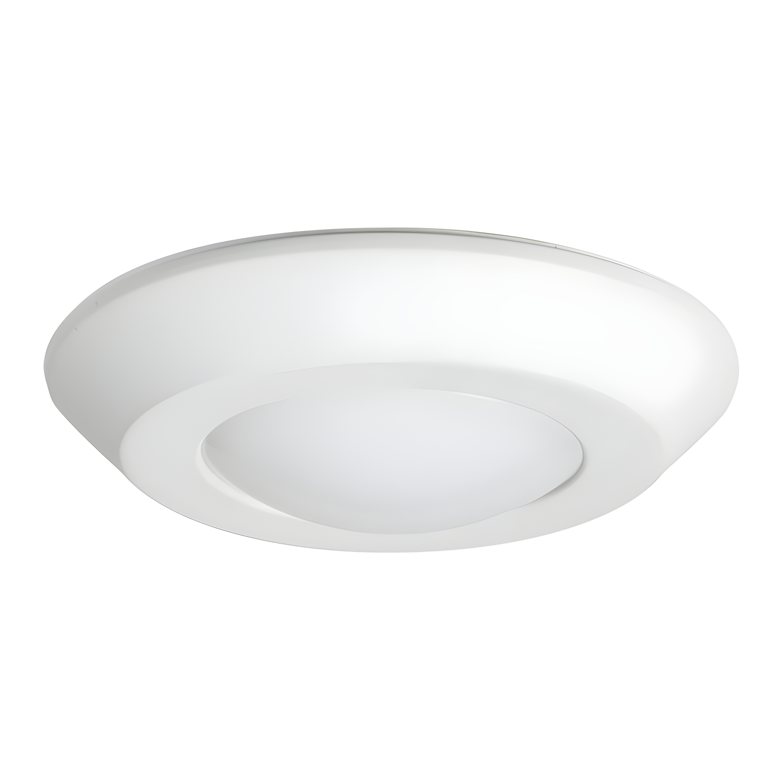 4'' White LED Shower Recessed Trim