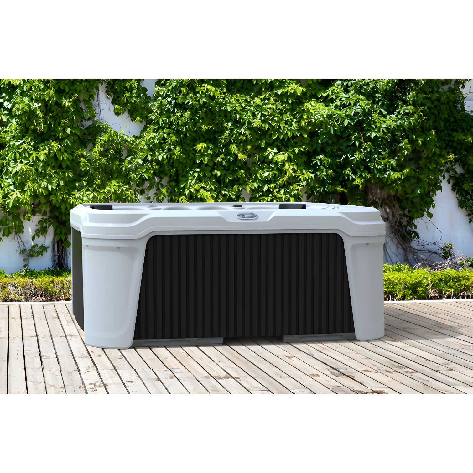 AquaRest DayDream 3500 7-Person 35-Jet Plug & Play Hot Tub with Ozonator, LED Waterfall and Stainless Steel Heater