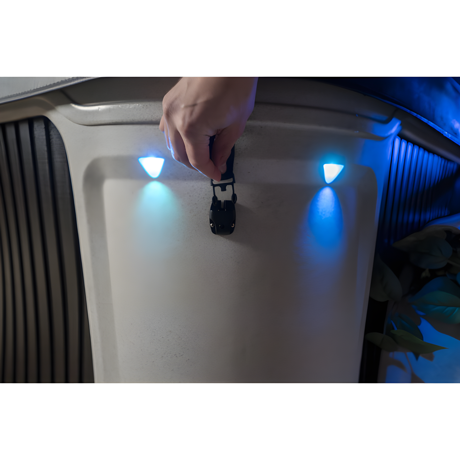 AquaRest DayDream 3500 7-Person 35-Jet Plug & Play Hot Tub with Ozonator, LED Waterfall and Stainless Steel Heater