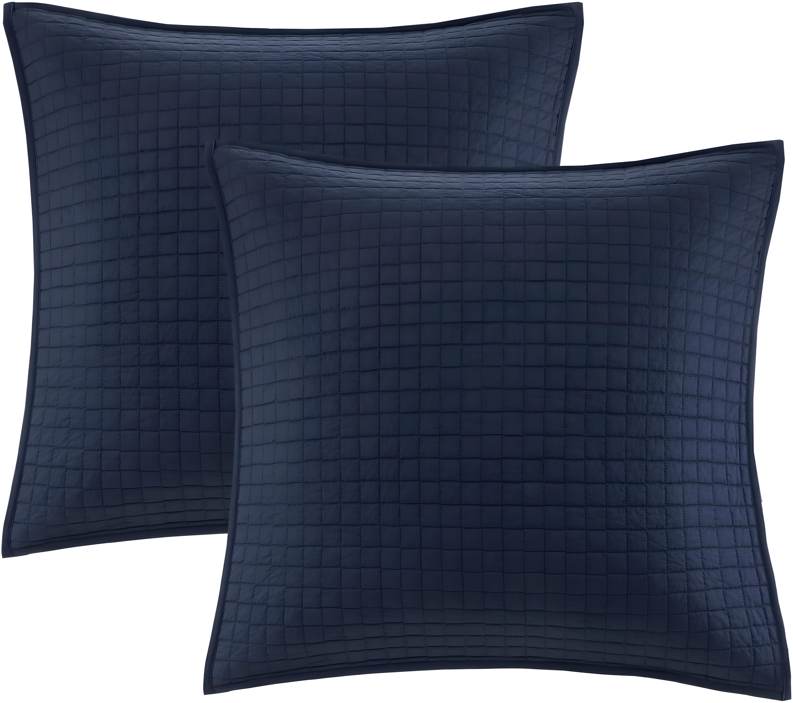 Brooklyn Cotton Jacquard Duvet Cover Set with Euro Shams and Throw Pillows