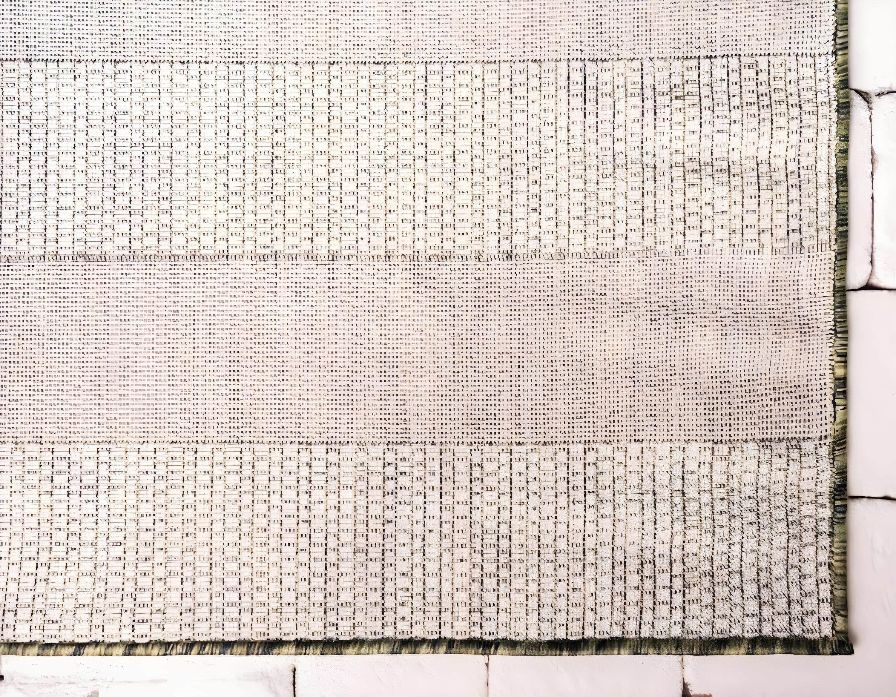 Unique Loom 8' 0 x 11' 4 Rectangle Indoor/Outdoor Striped Green Area Rug