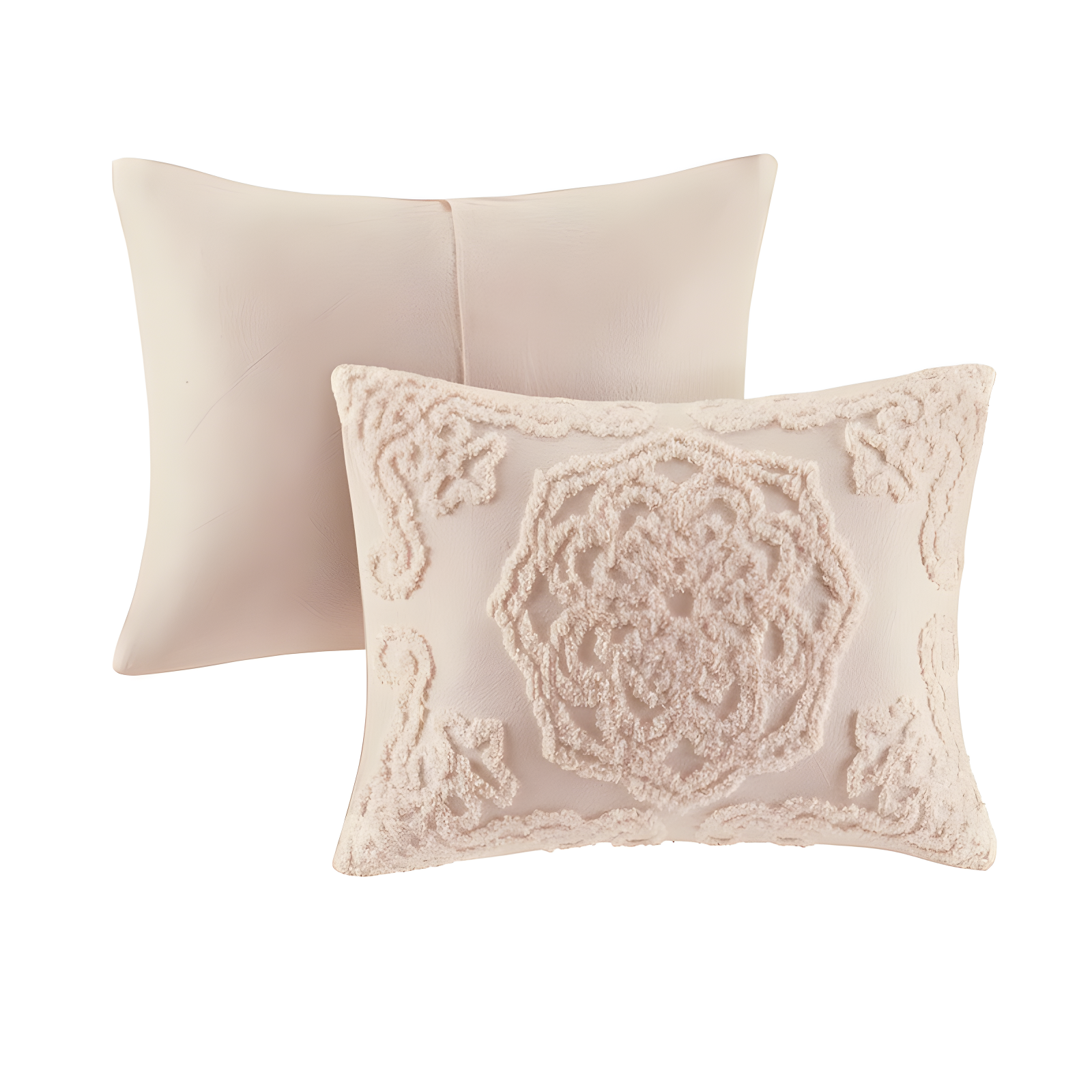 Madison Park Laetitia Tufted Cotton Chenille Medallion Comforter Set