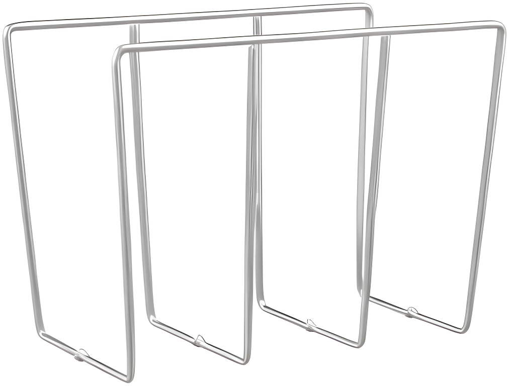 Rev-A-Shelf Rev-A-Shelf 596-10CR-52 Chrome U-Shaped Bakeware Cabinet Organizer (2 Pack) (Set of 2)
