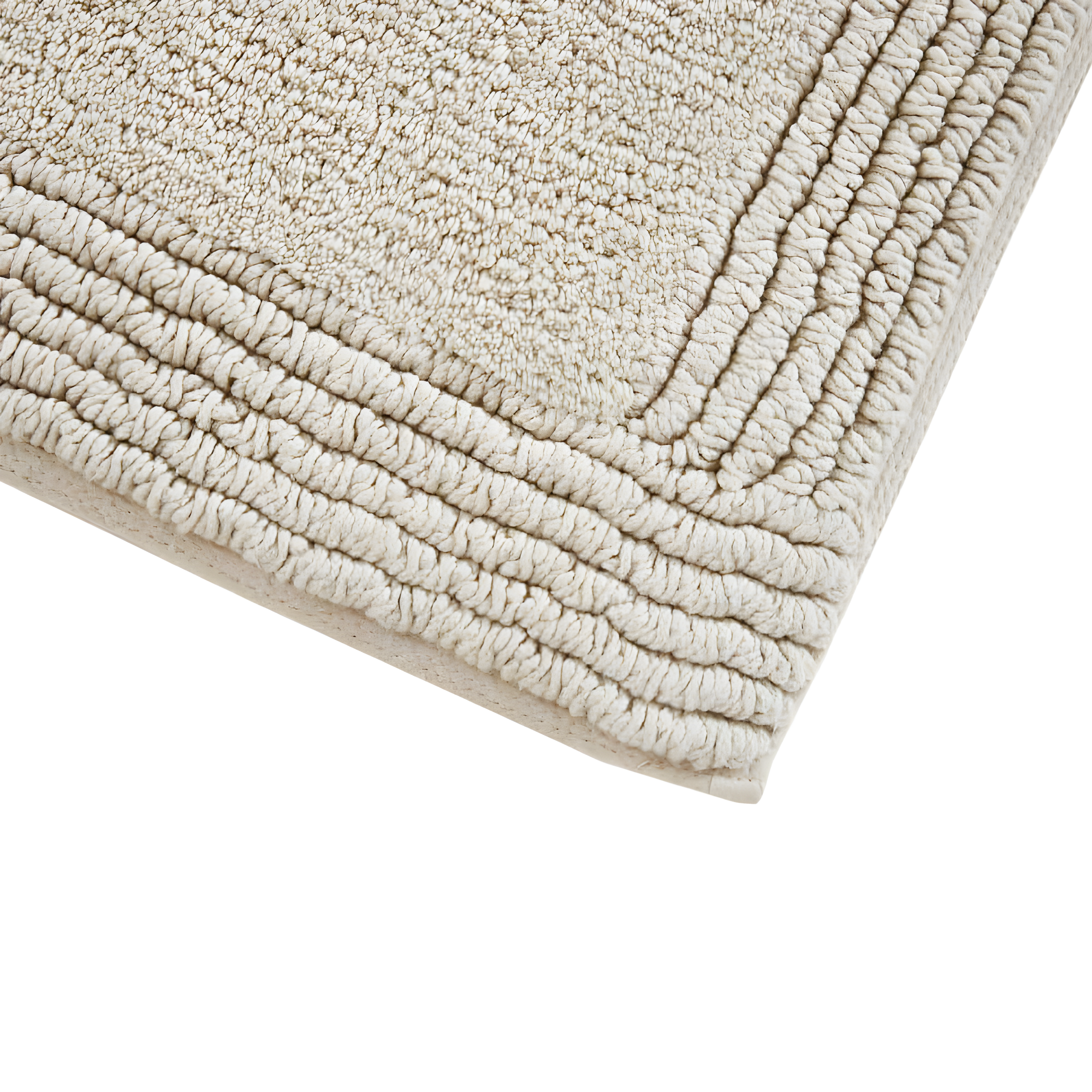 Splendor 100% Cotton Tufted 3000 GSM Reversible Bath Rug