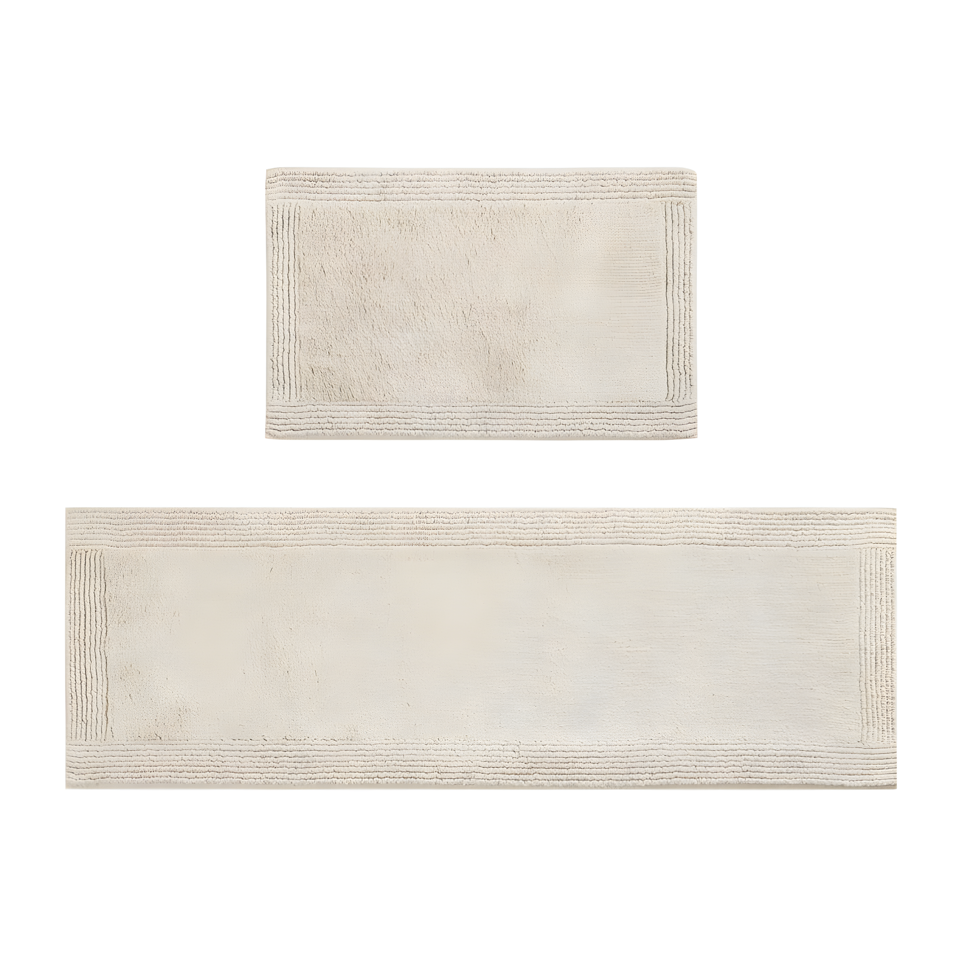 Splendor 100% Cotton Tufted 3000 GSM Reversible Bath Rug