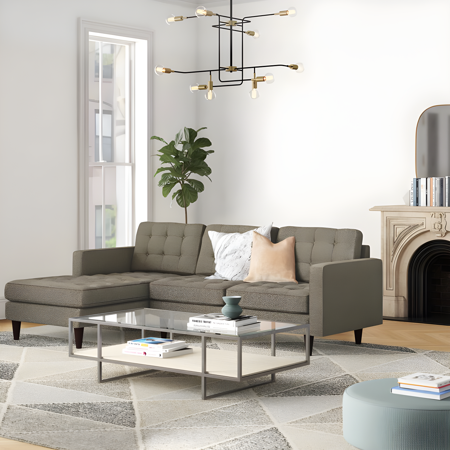 Modway Empress Sectional Sofa