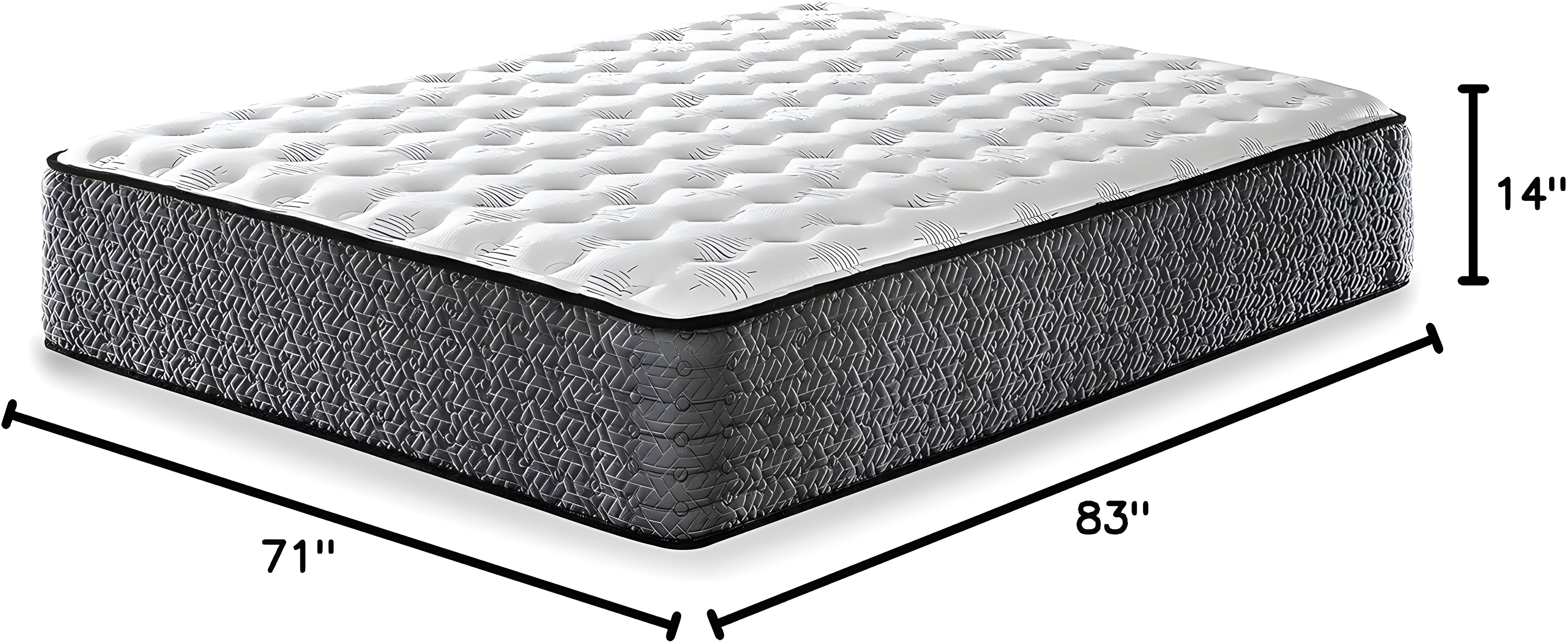 Signature Design by Ashley Ultra Luxury 14" Firm Hybrid Mattress