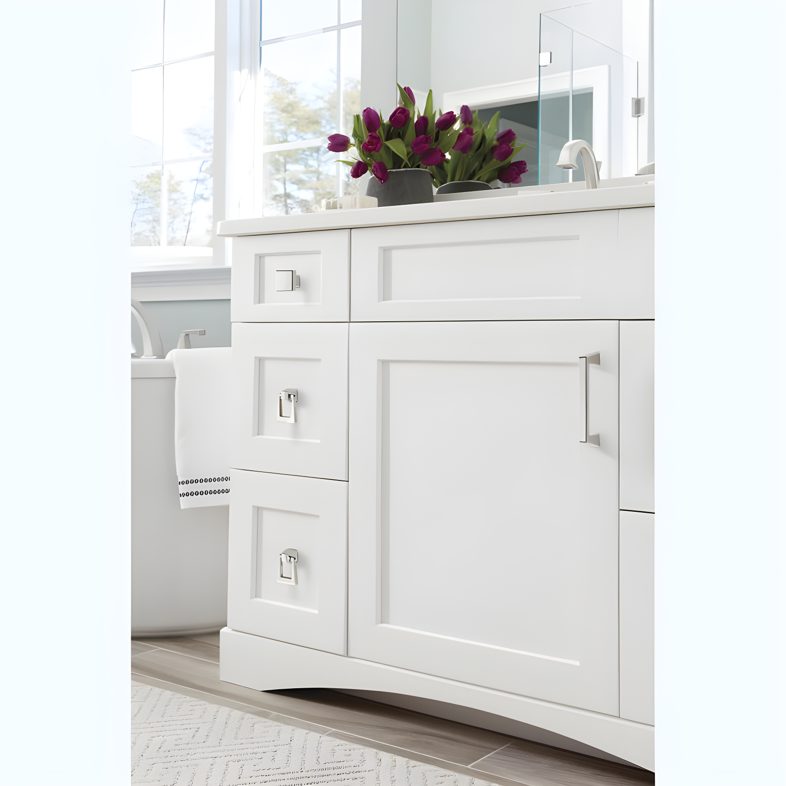 Blackrock 1 1/16" Length Square Knob