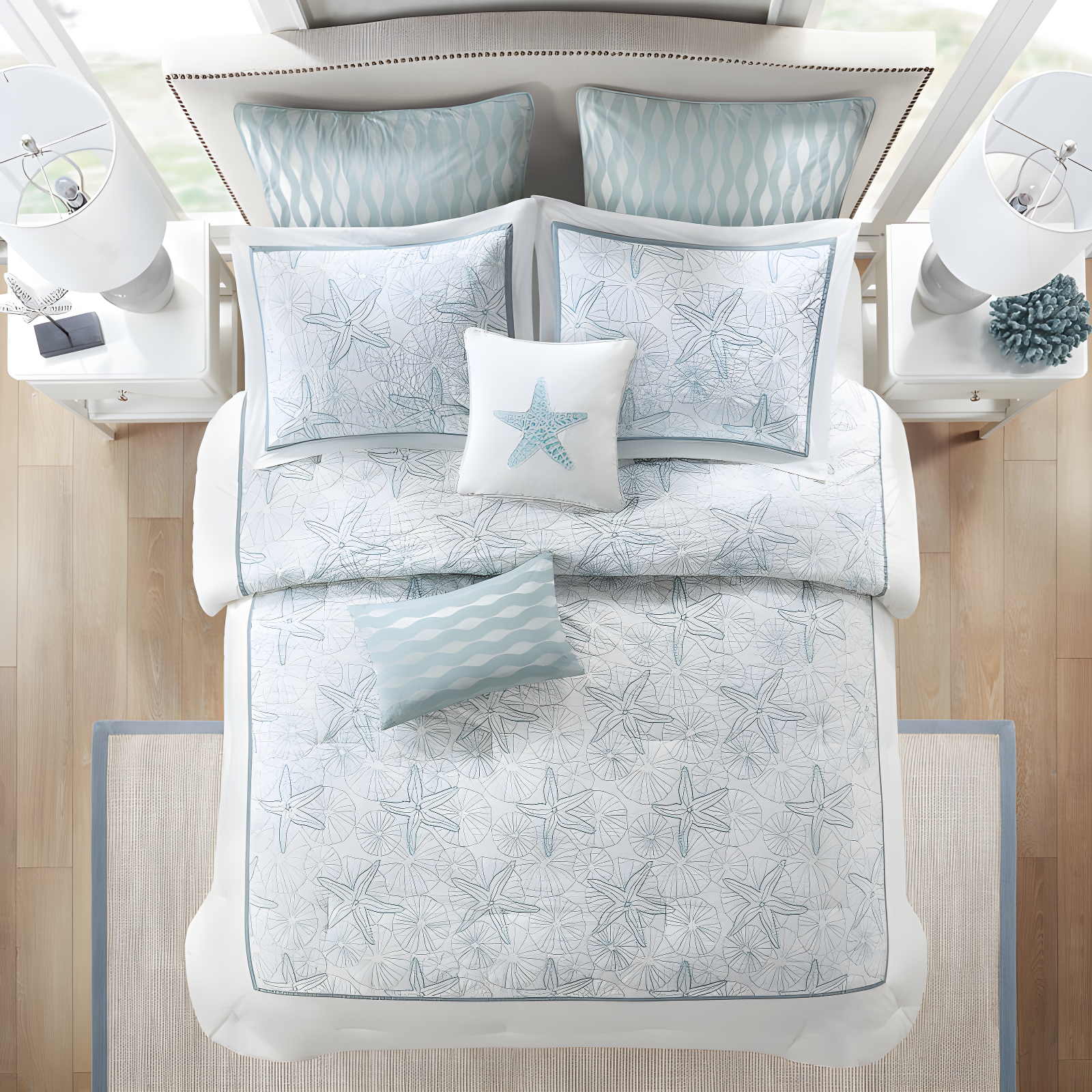 Harbor House Maya Bay Square Pillow