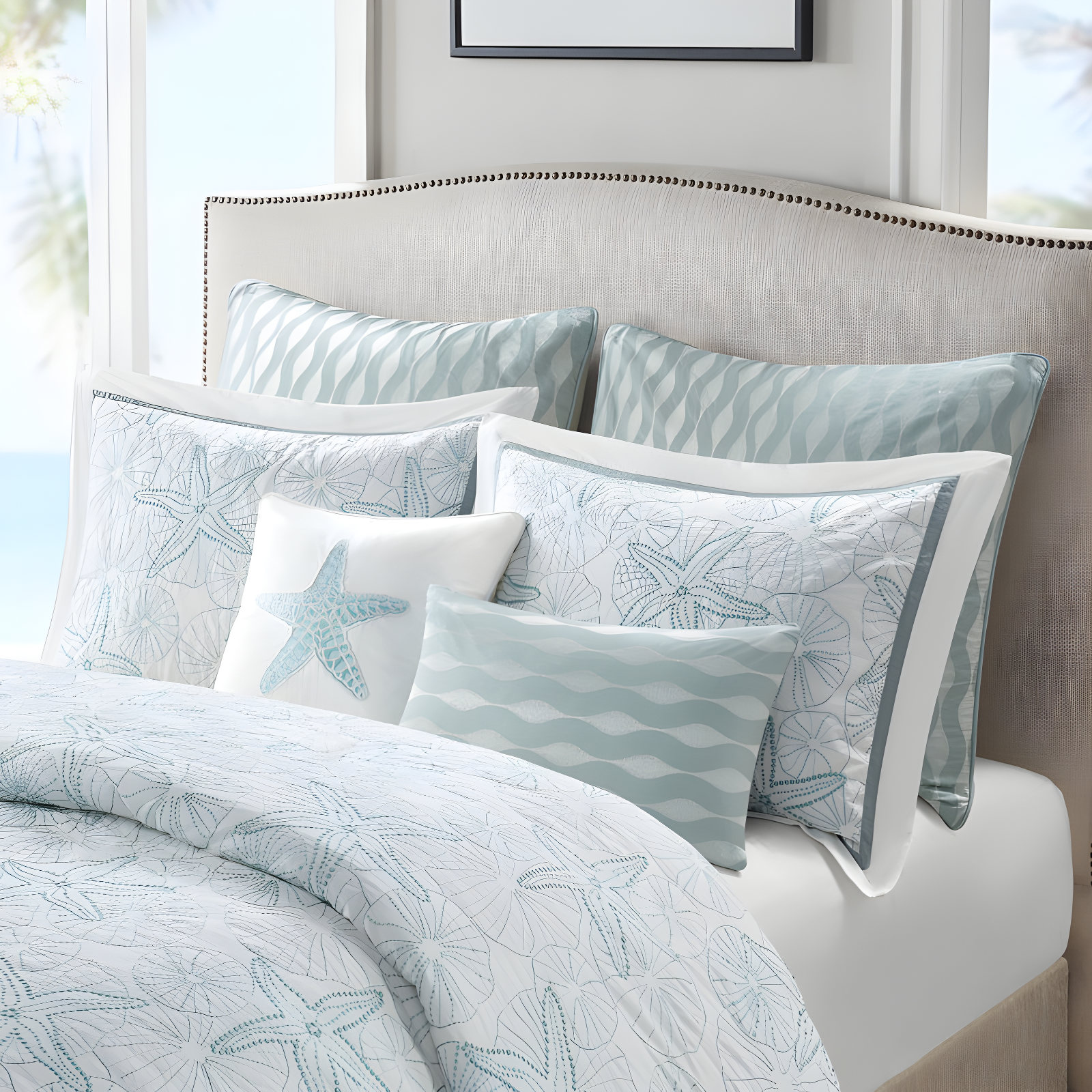 Harbor House Maya Bay Square Pillow