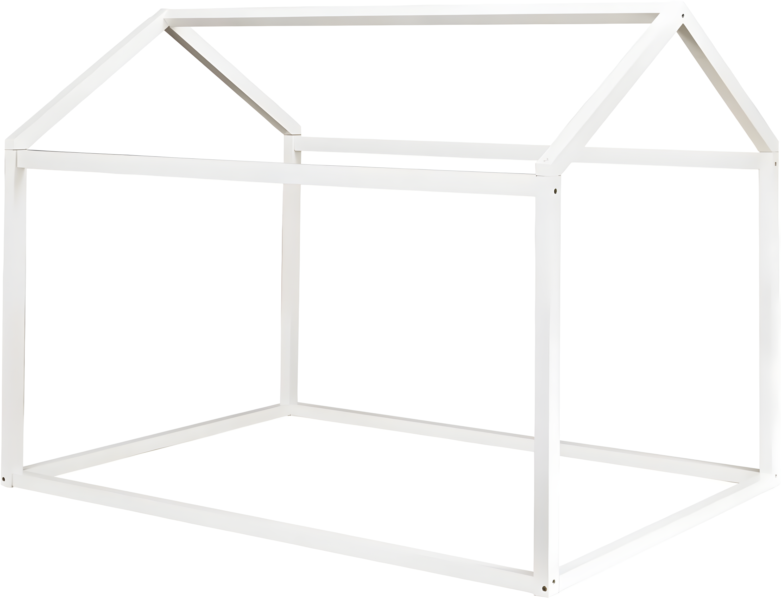 Signature Design by Ashley Flannibrook Contemporary House Bed Frame, Full, White