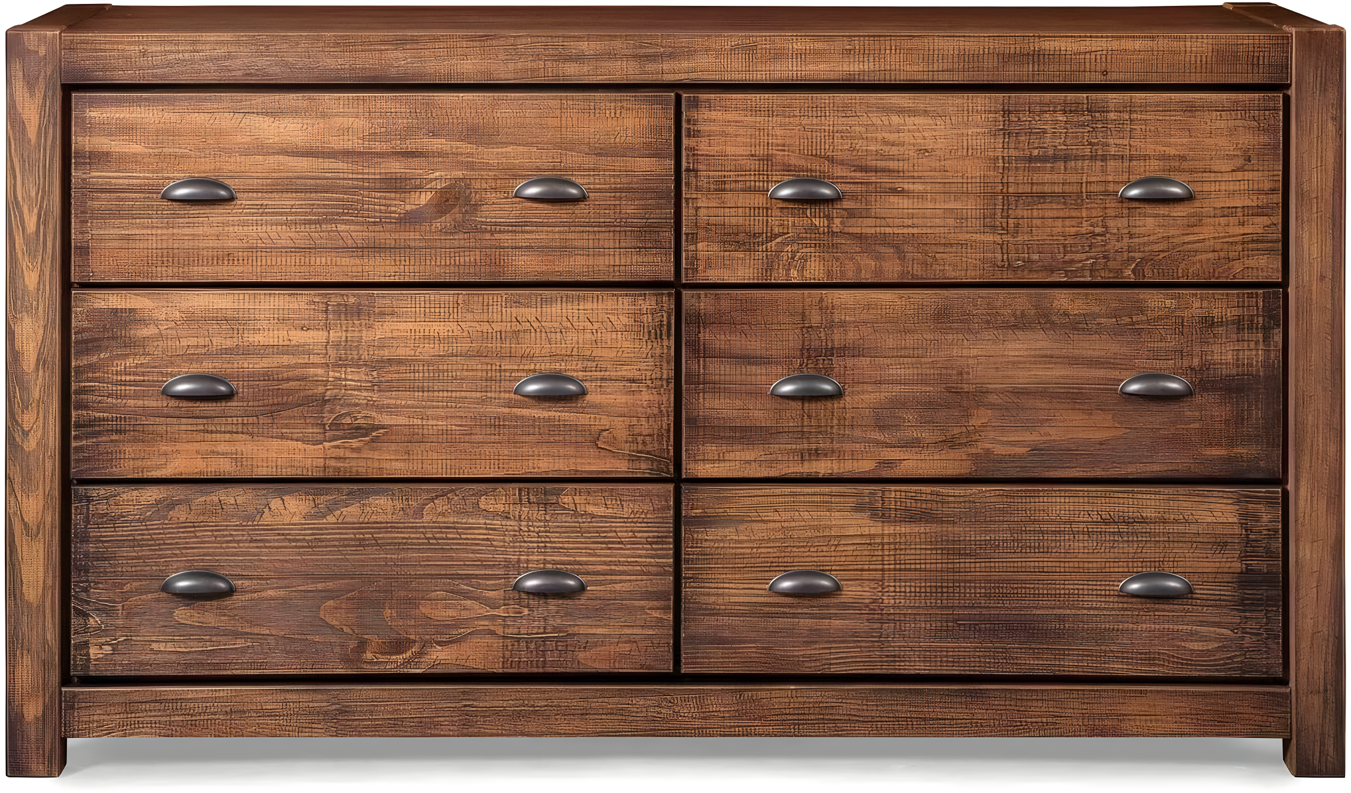 Montauk Solid Wood 59.5'' W 6 - Drawer Dresser