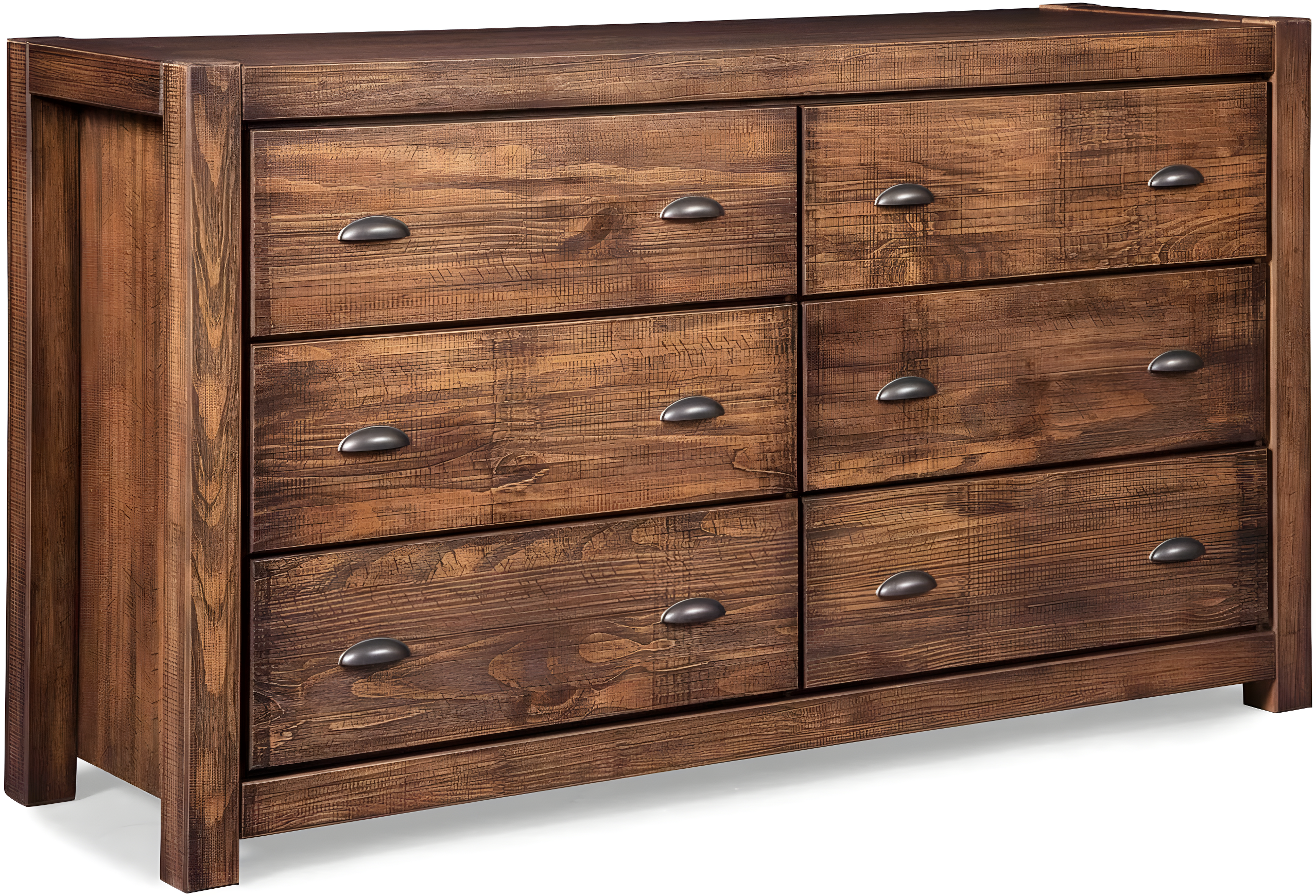 Montauk Solid Wood 59.5'' W 6 - Drawer Dresser