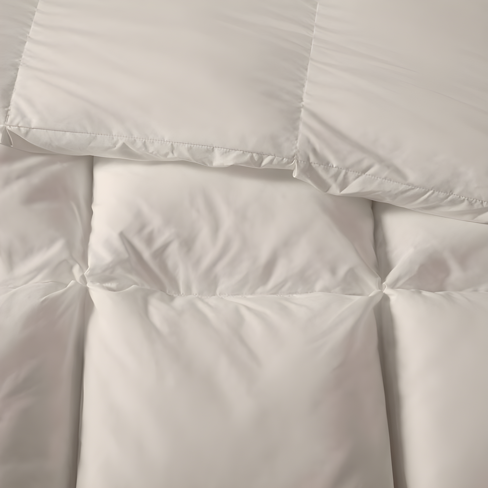 Madison Park King/California King Stay Puffed Overfilled Down Alternative Comforter Tan: Microfiber, Quilted, OEKO-TEX Certified