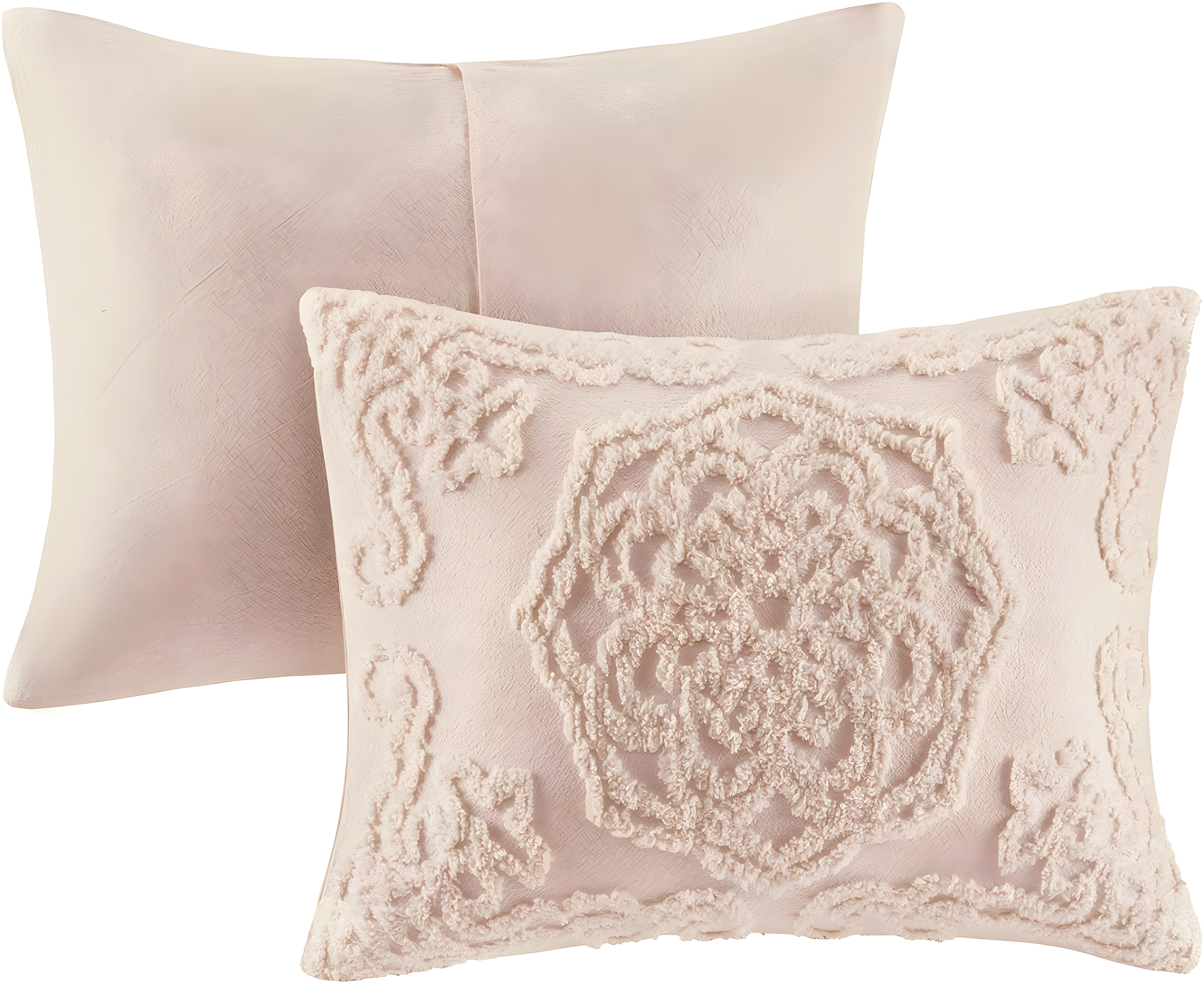 Madison Park Laetitia Tufted Cotton Chenille Medallion Comforter Set