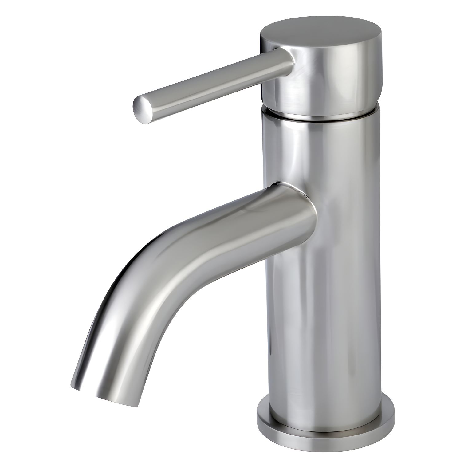 Kingston Brass Concord Single-Handle 1-Hole Deck Mount Bathroom Faucet with Push Pop-Up