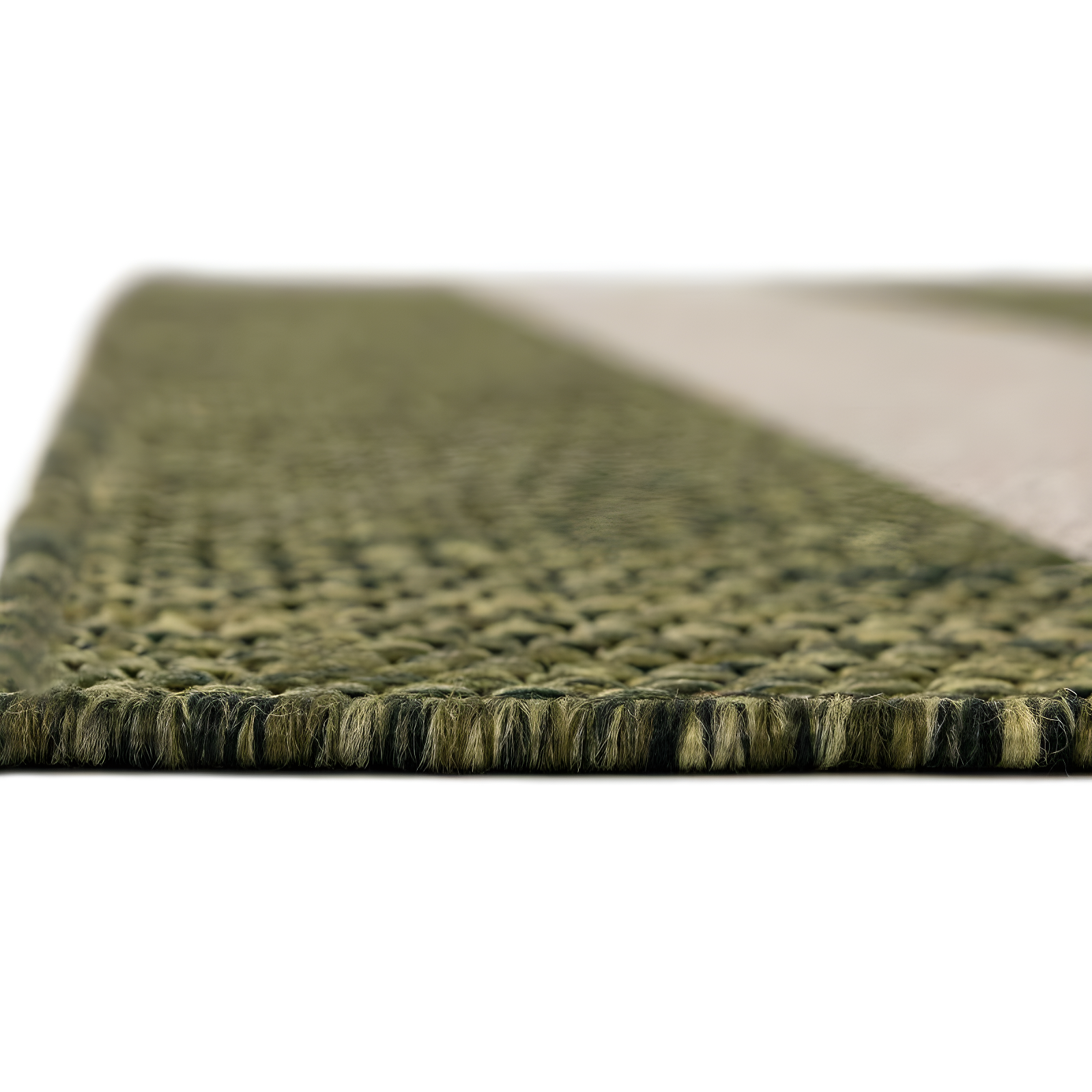 Unique Loom 8' 0 x 11' 4 Rectangle Indoor/Outdoor Striped Green Area Rug