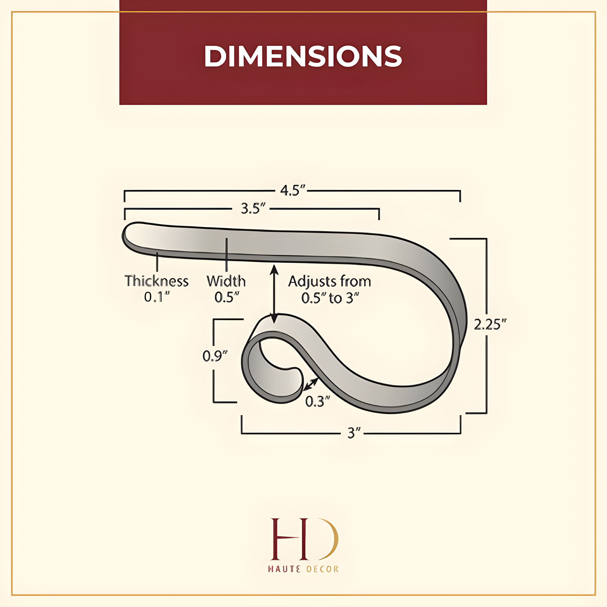 Haute Decor Original MantleClip Stocking Holder & Reviews | Birch Lane