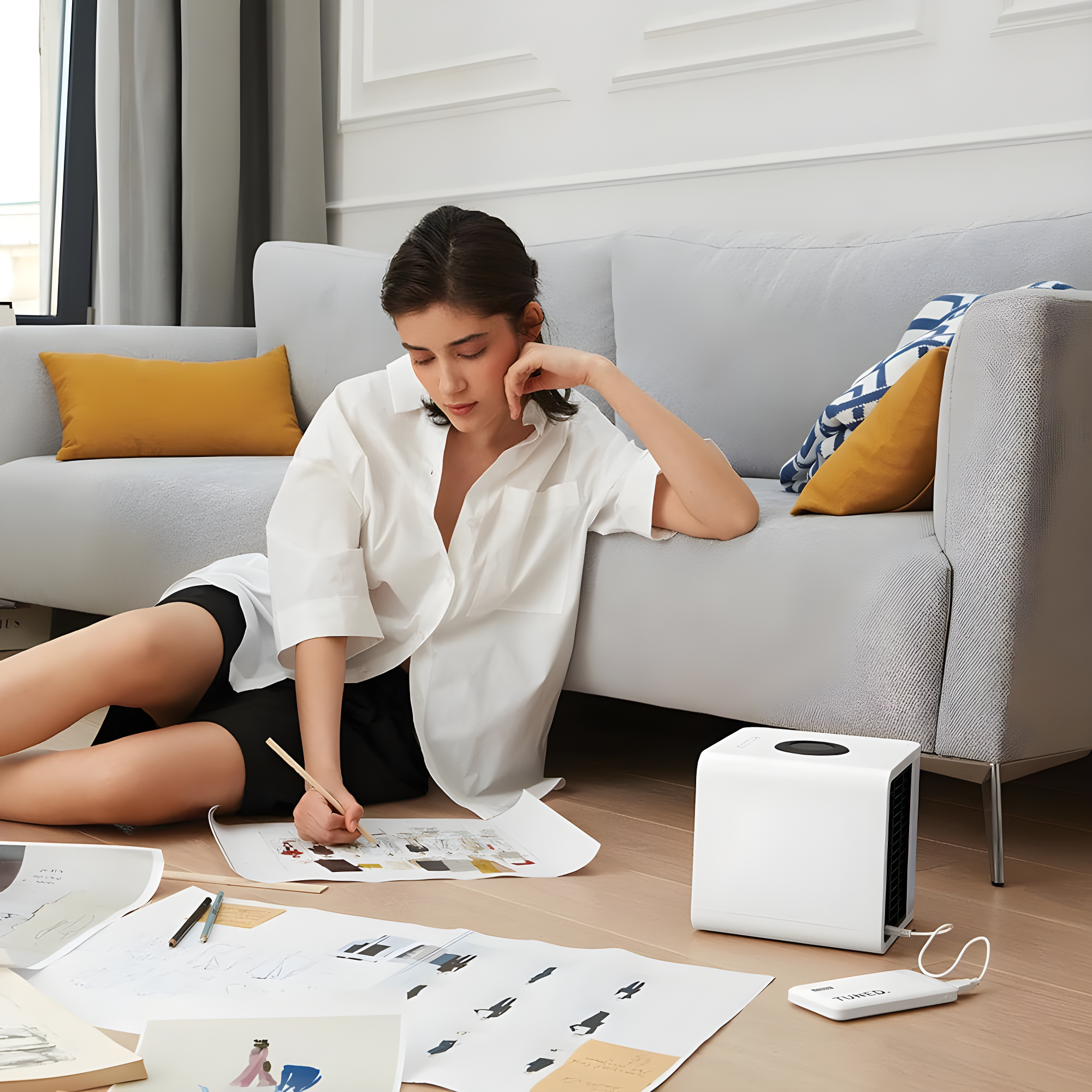 Evapolar EvaLight Plus/Personal Evaporative Air Cooler/Portable Air Conditioner
