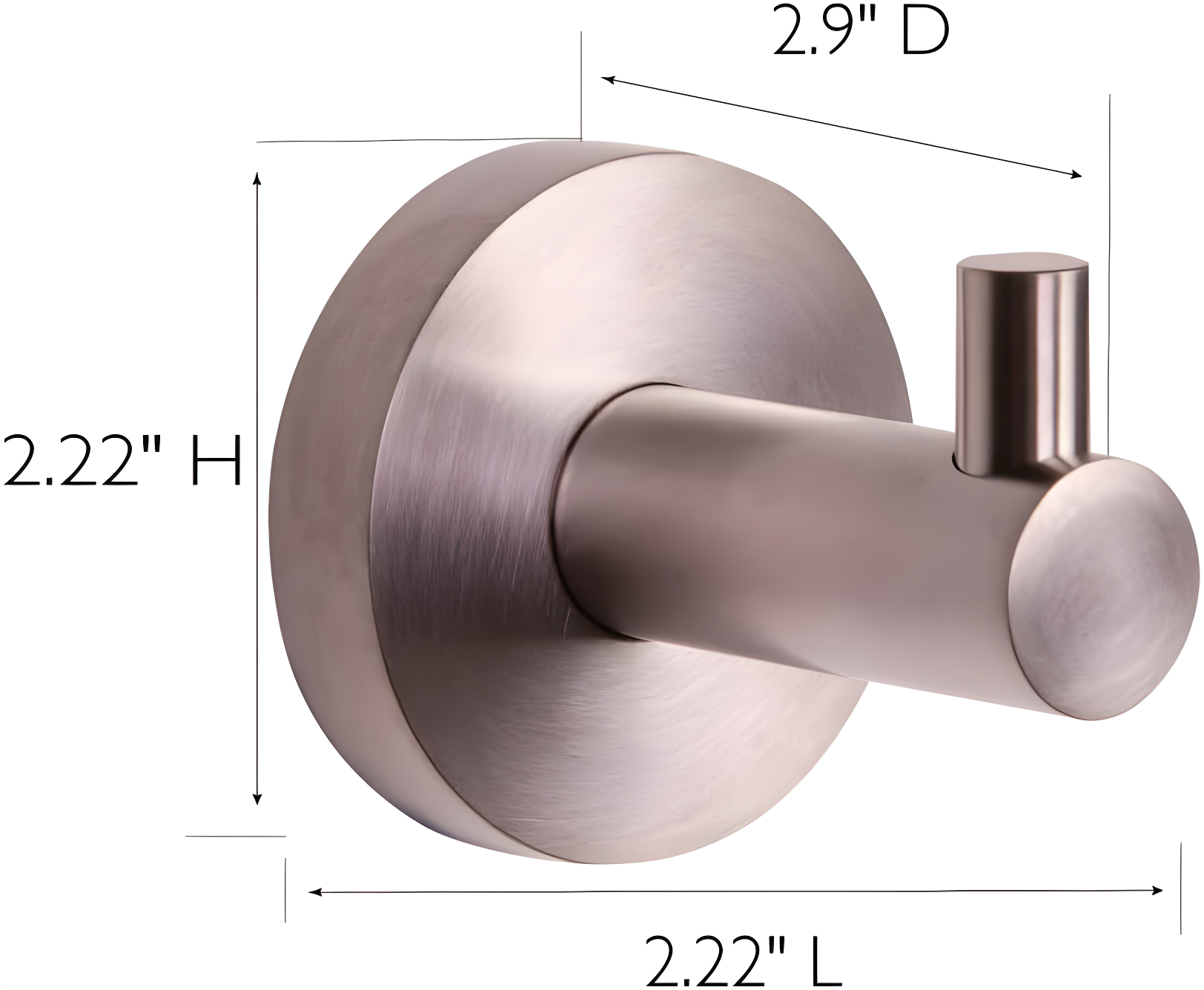 Wall Mounted Robe Hook