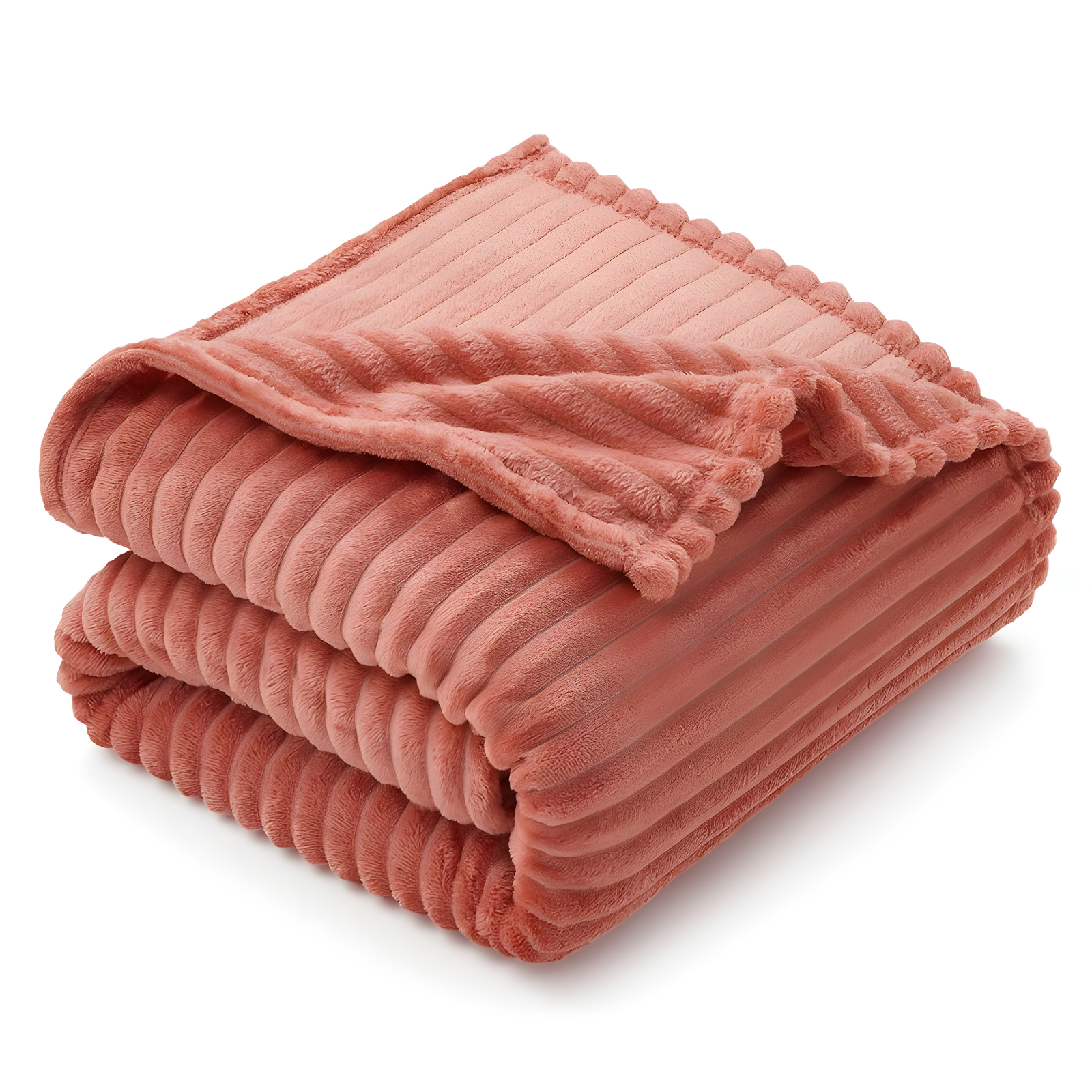 Nestl Nestl Cut Plush Cozy Throw Blanket - Fuzzy Warm Fleece Bed Blankets - Throws for Sofa, Bed, and Couch