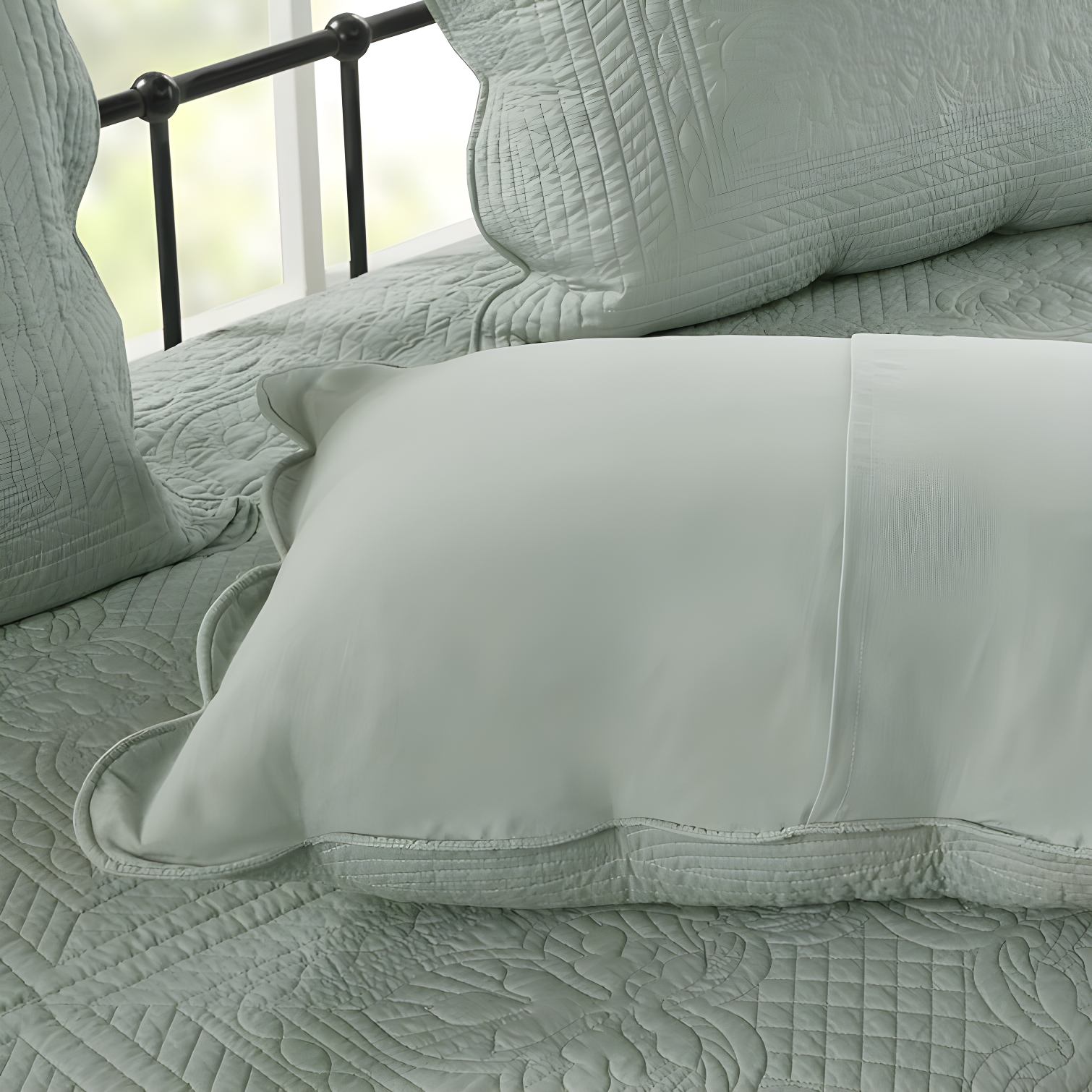 Madison Park Tuscany 6 Piece Reversible Scalloped Edge Daybed Cover Set