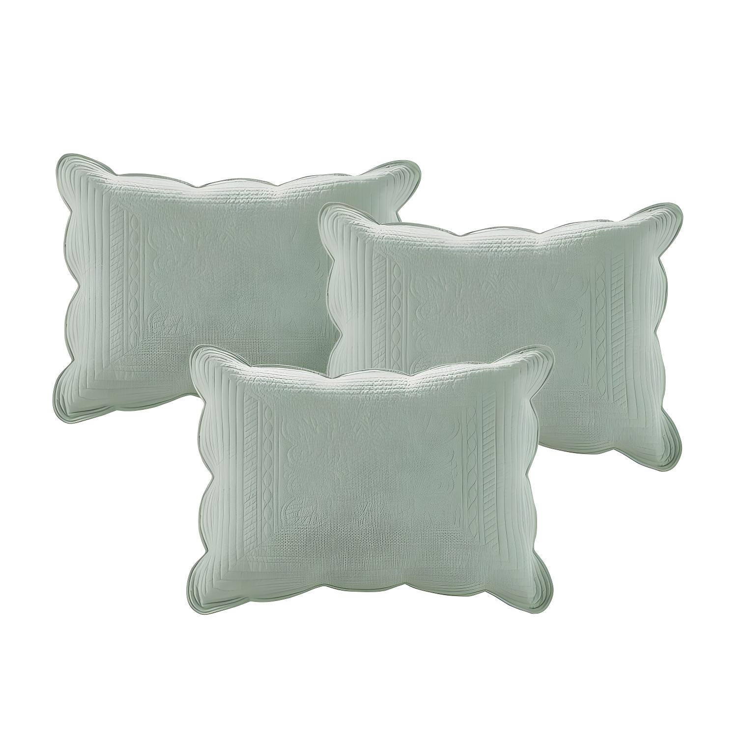 Madison Park Tuscany 6 Piece Reversible Scalloped Edge Daybed Cover Set