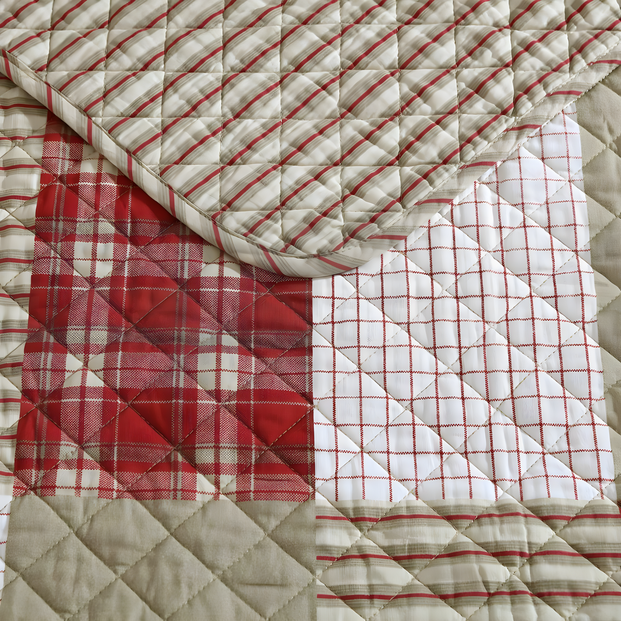 Eddie Bauer Camano Island Reversible Cotton Quilt Set