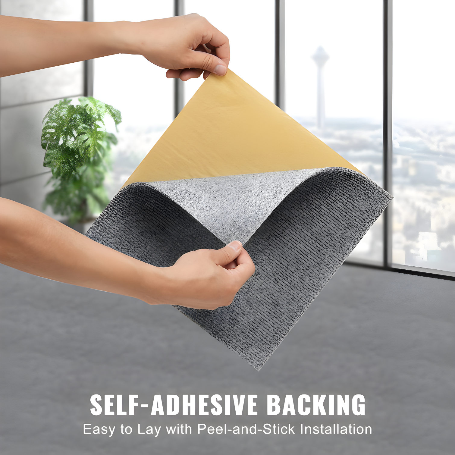 12'' W x 12'' L Level Cut And Loop Polyester Carpet Tile