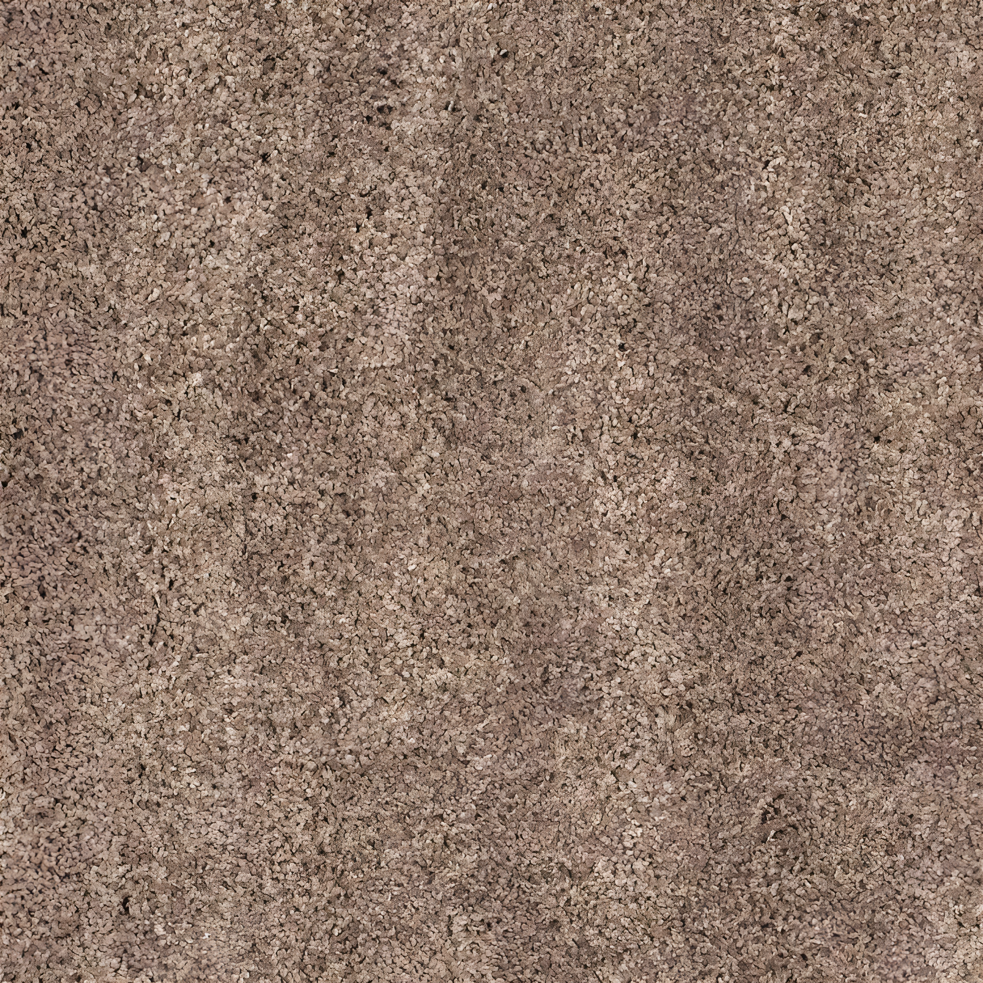 SAFAVIEH California Solid Plush Shag Area Rug, Taupe, 5'3" x 5'3" Square