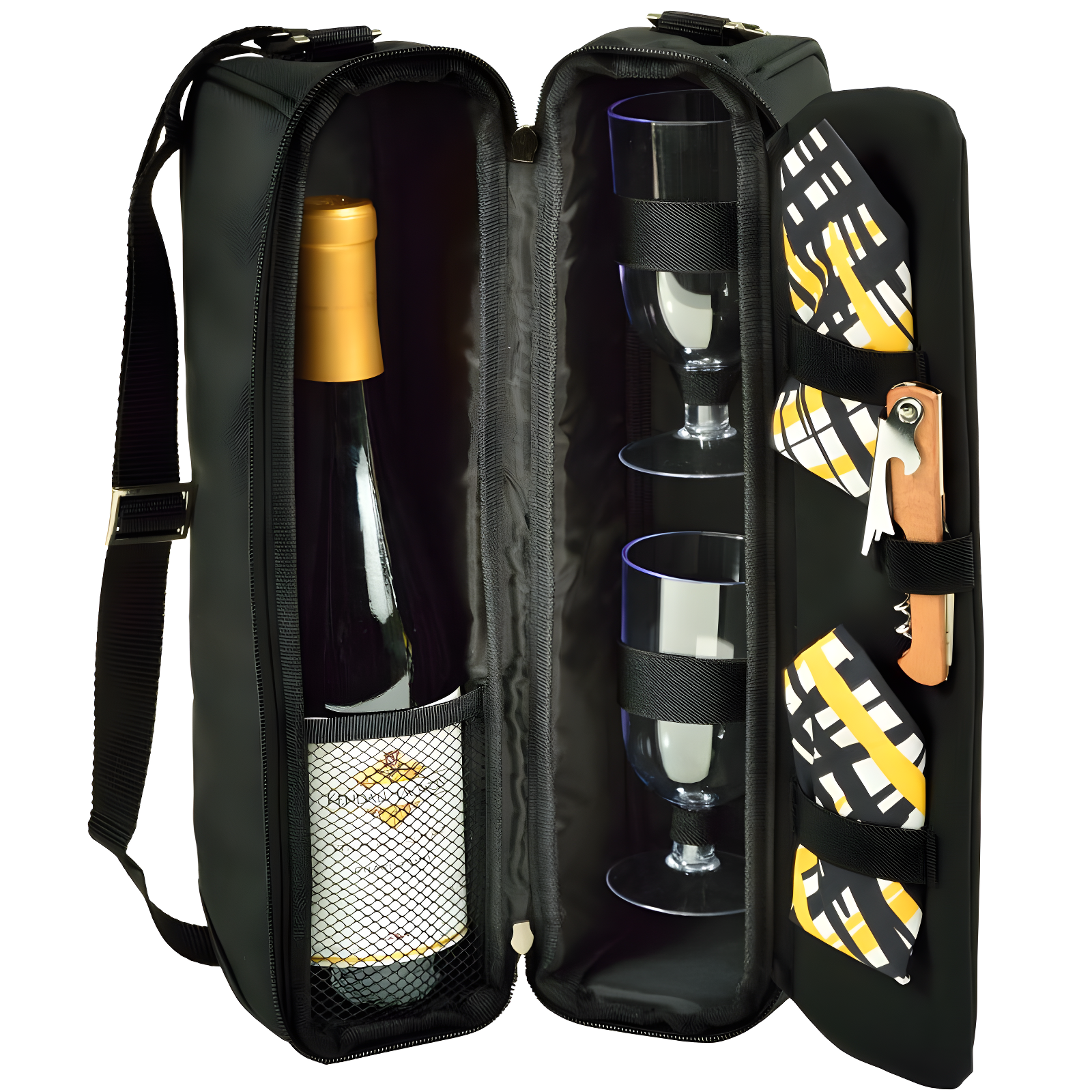 Picnic at Ascot Paris Sunset Wine Carrier