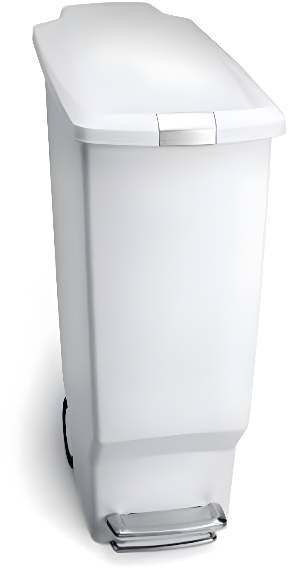 simplehuman 40 Liter / 10.6 Gallon Slim Kitchen Step Trash Can with Secure Slide Lock, Plastic