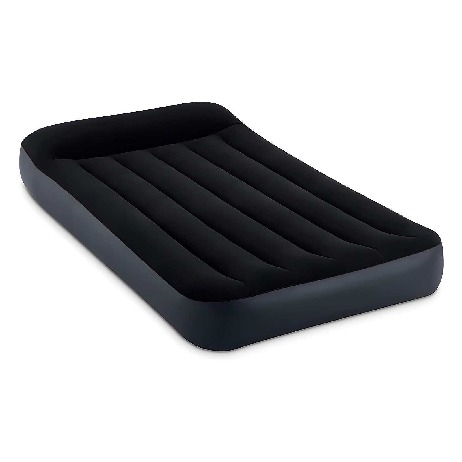 Intex Intex Dura Pillow Rest Classic Blow Up Mattress Air Bed with Built In Pump