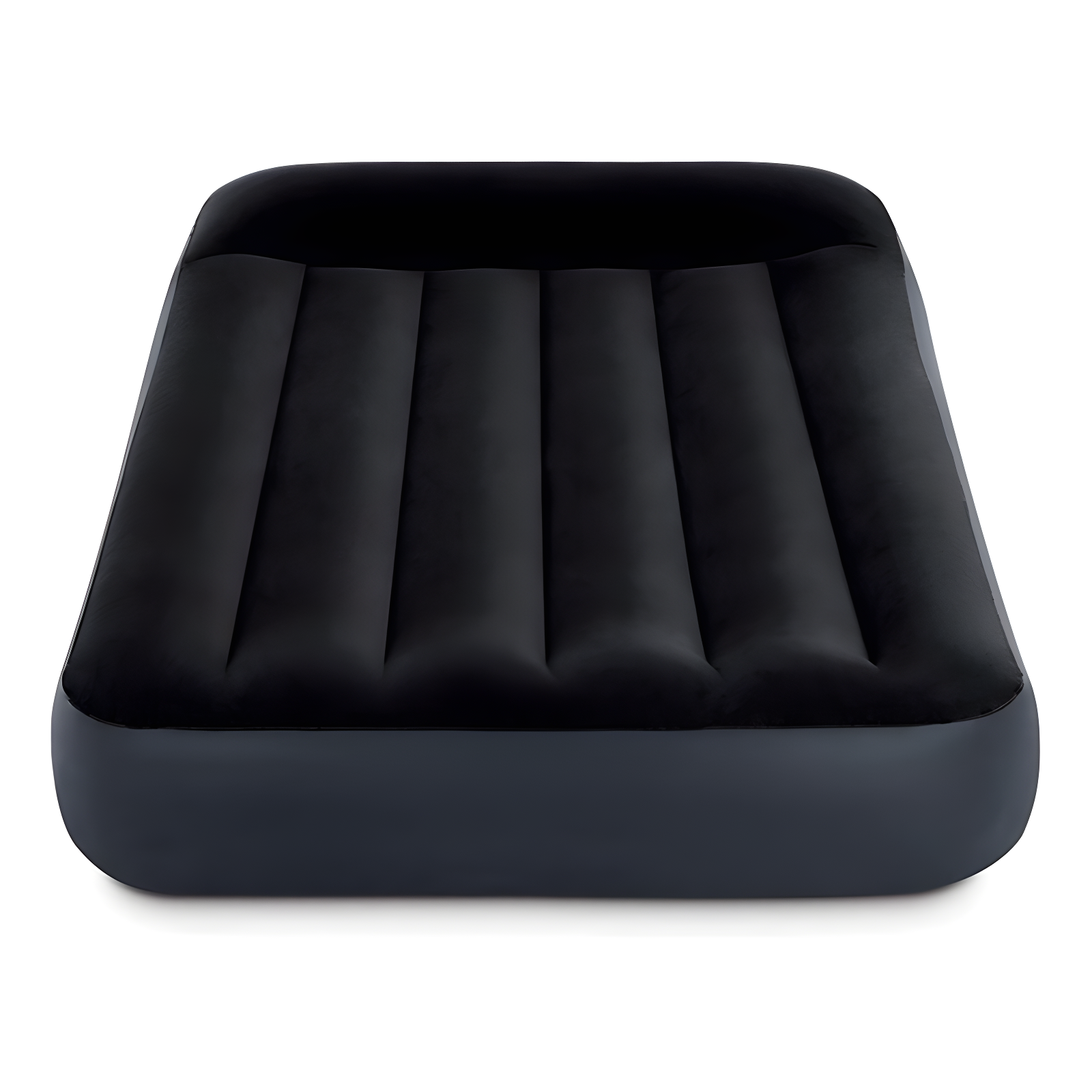 Intex Intex Dura Pillow Rest Classic Blow Up Mattress Air Bed with Built In Pump