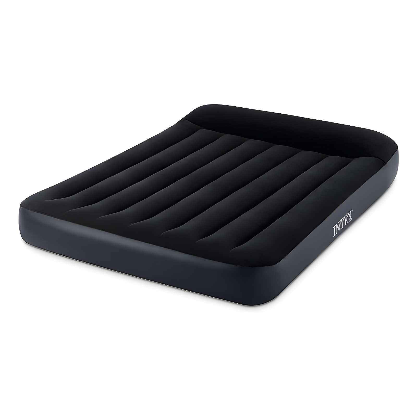 Intex Intex Dura Pillow Rest Classic Blow Up Mattress Air Bed with Built In Pump