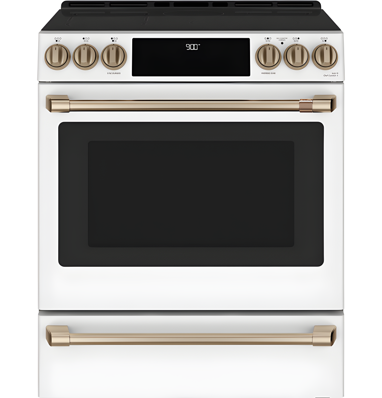Café Café Smart Appliances Induction 30" 5.7 cu. ft. Slide-in Electric Range