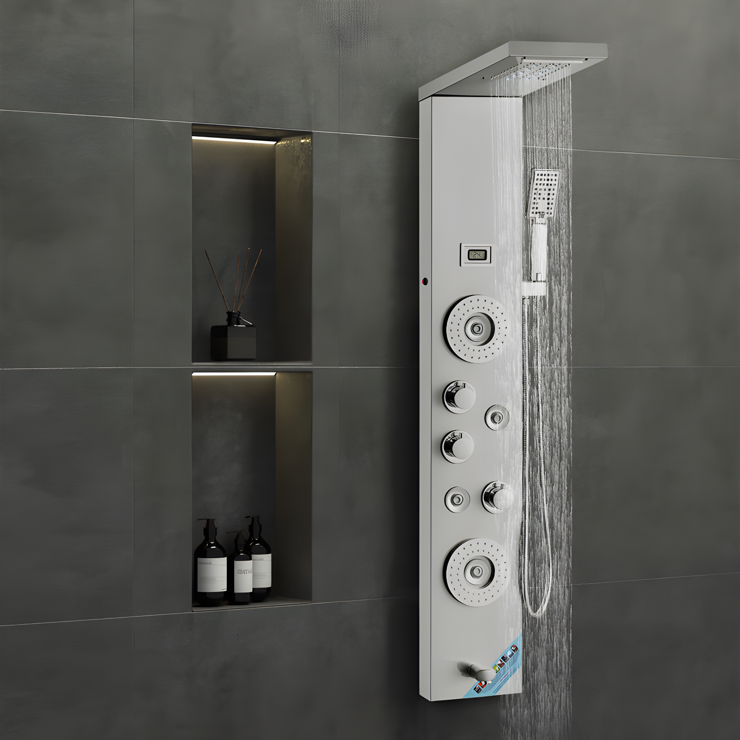 52'' Shower Panel with Handheld Shower Head