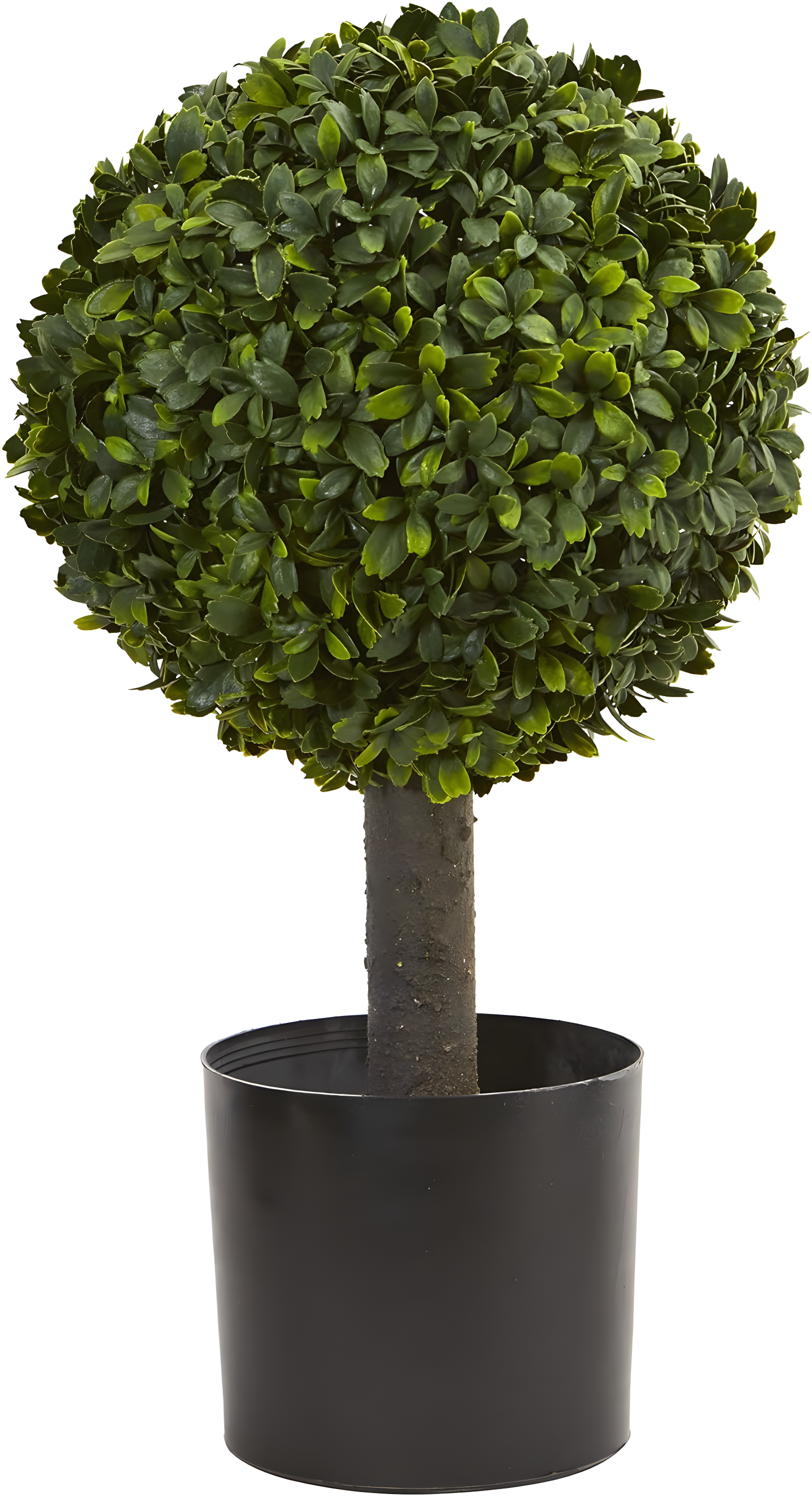 Nearly Natural 21-in Boxwood Ball Topiary Artificial Tree
