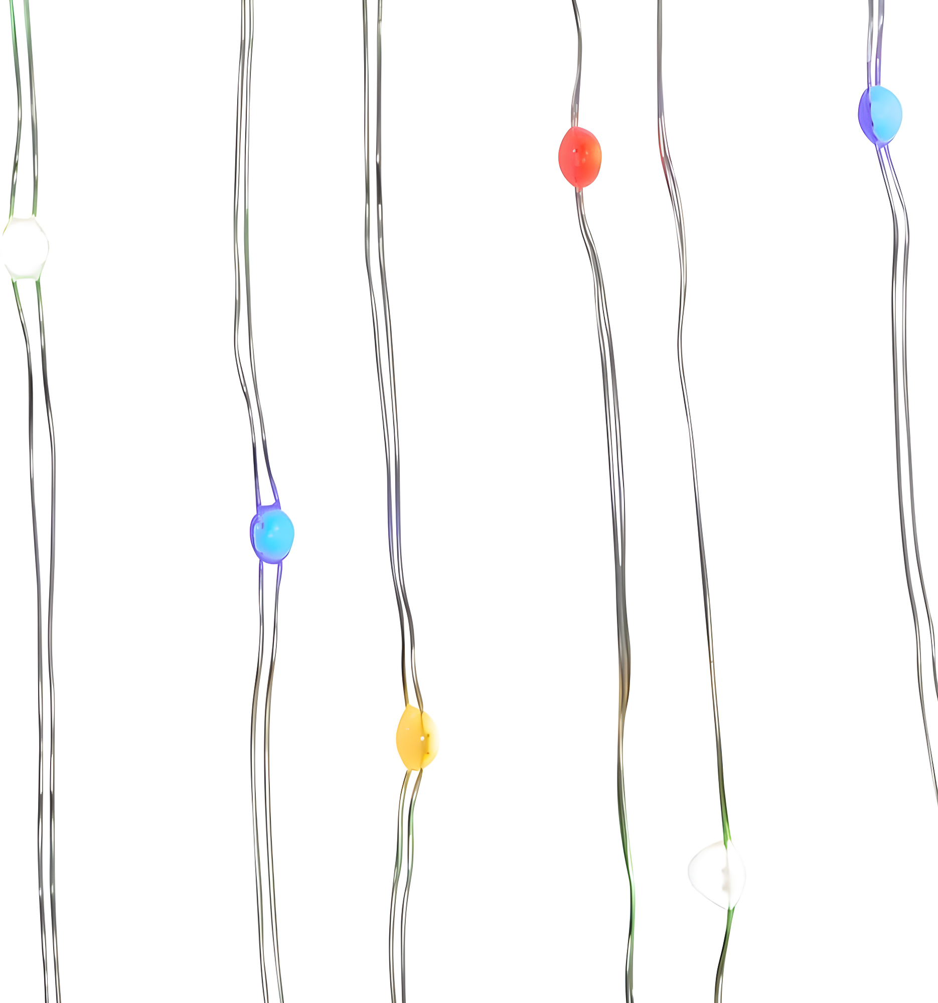 Kurt S. Adler 50-Light Battery-Operated Multi-Color Superbright LED Light Set