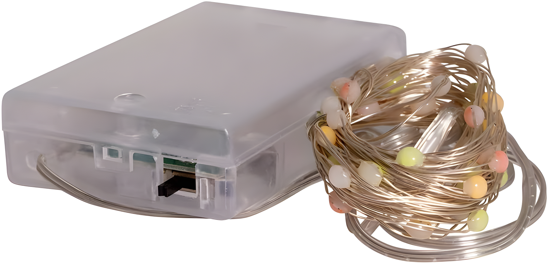 Kurt S. Adler 50-Light Battery-Operated Multi-Color Superbright LED Light Set